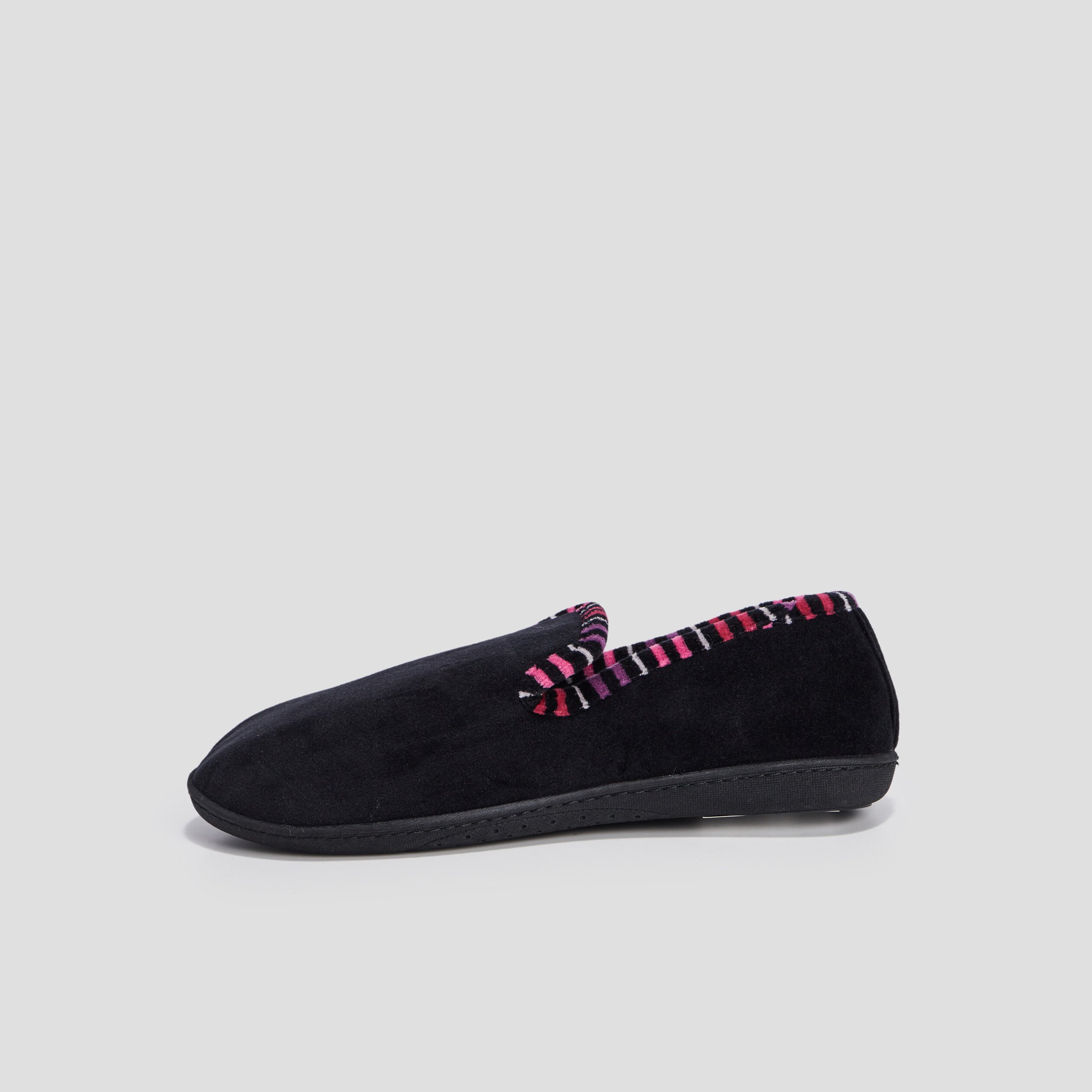 Chaussons Isotoner noir femme