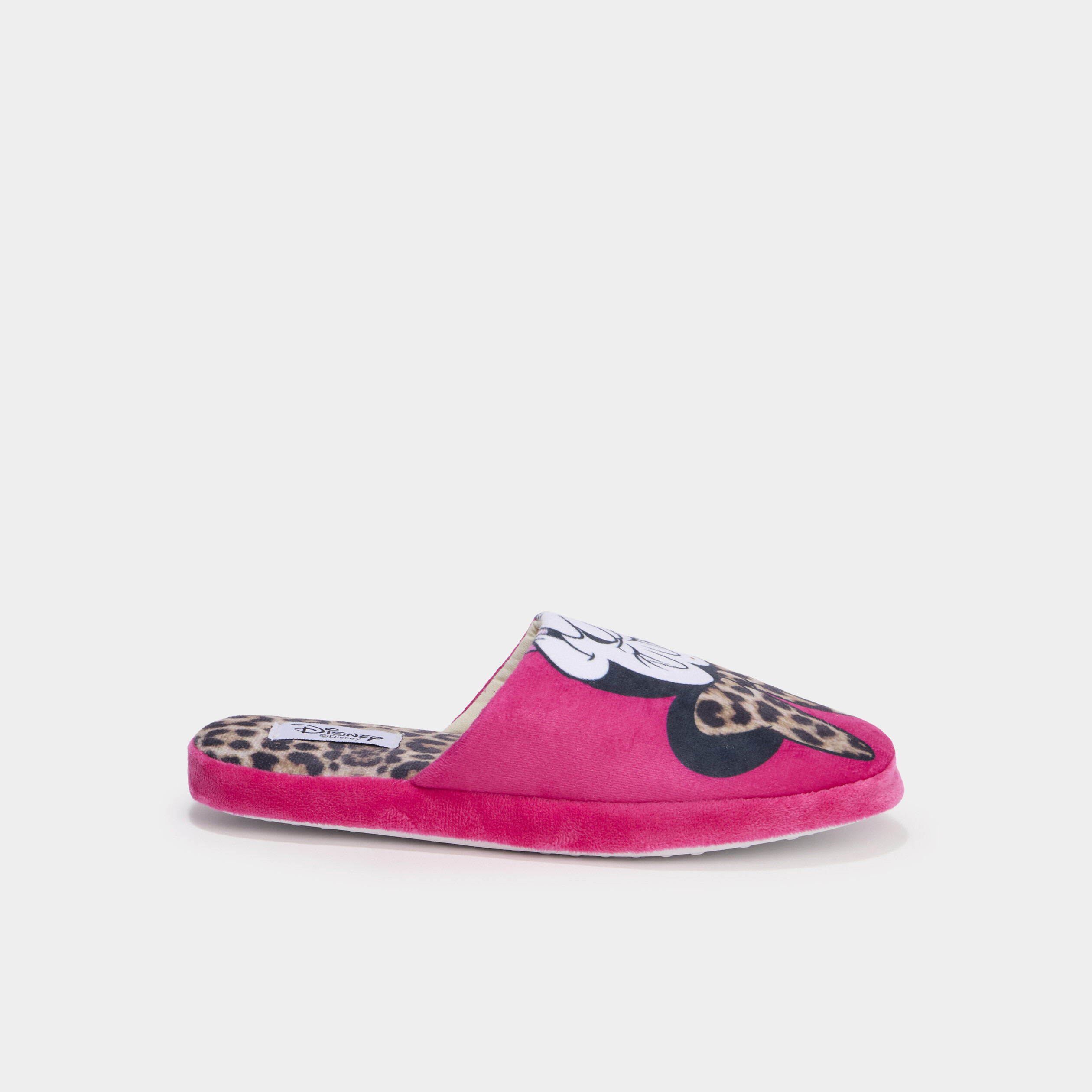 Chaussons mules Minnie rose femme