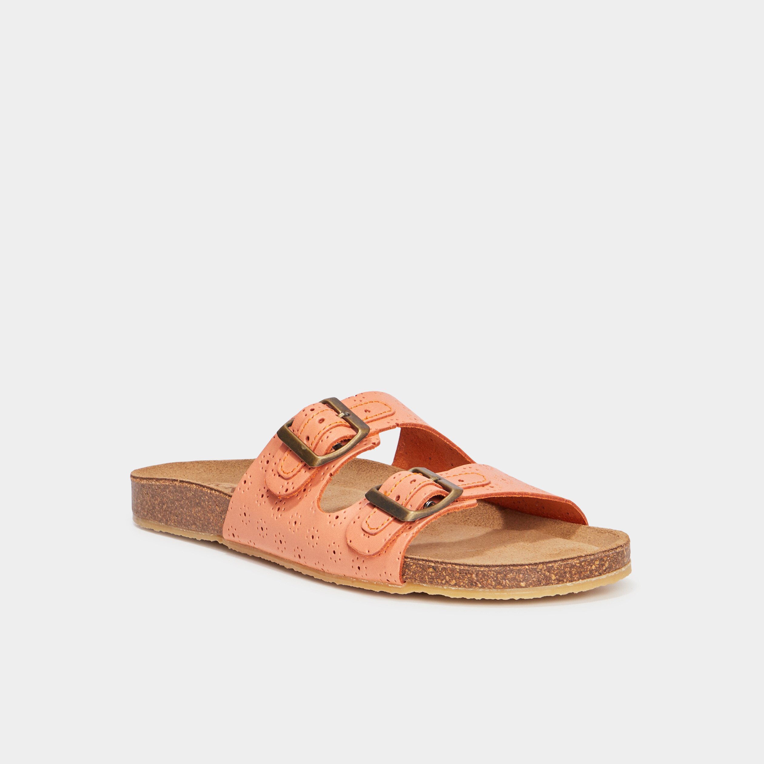 mules en cuir kickers ecolog rose femme Mules en cuir Kickers Ecolog rose femme