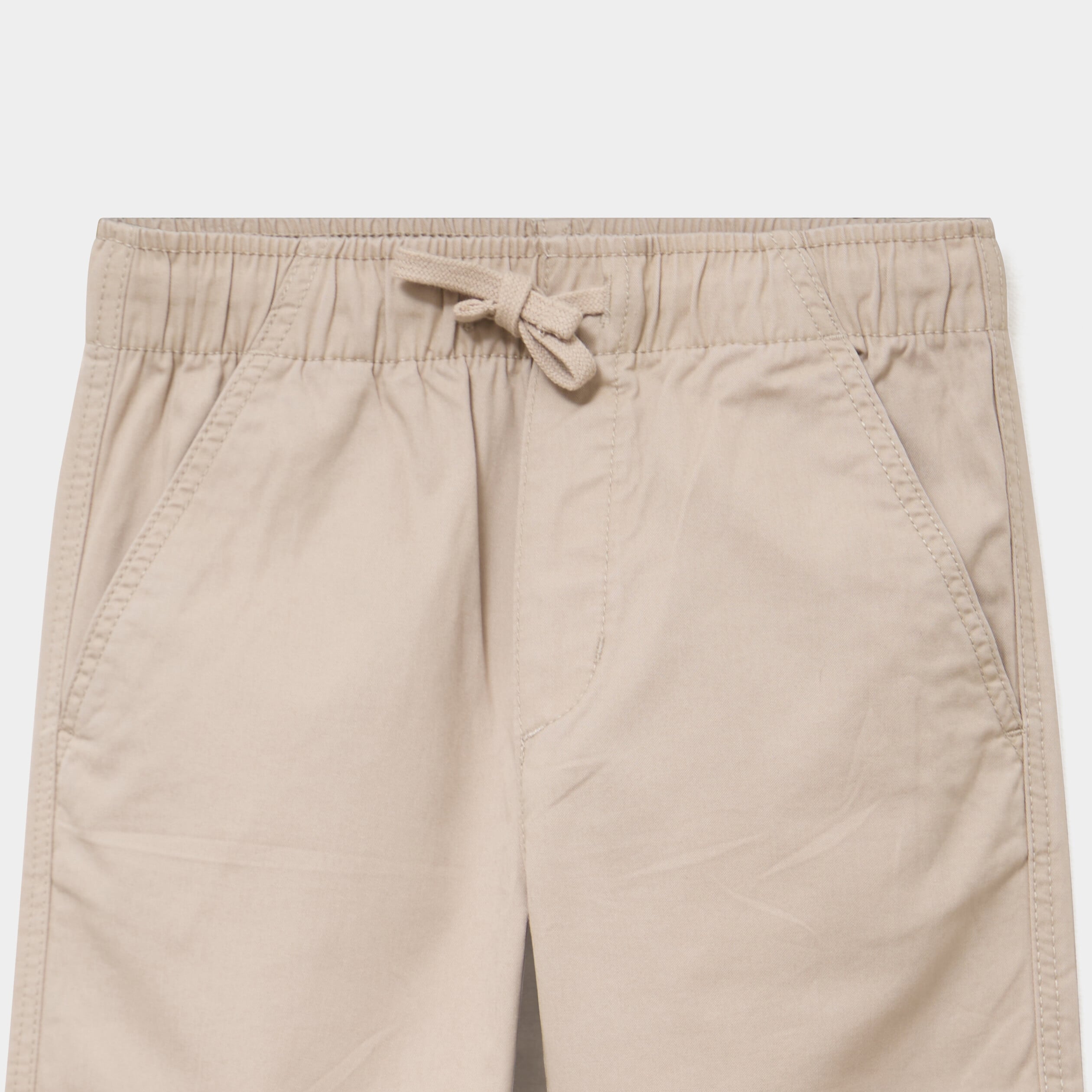 Pantalon battle taille &eacute;lastiqu&eacute;e coton gris fonc&eacute; gar&ccedil;on