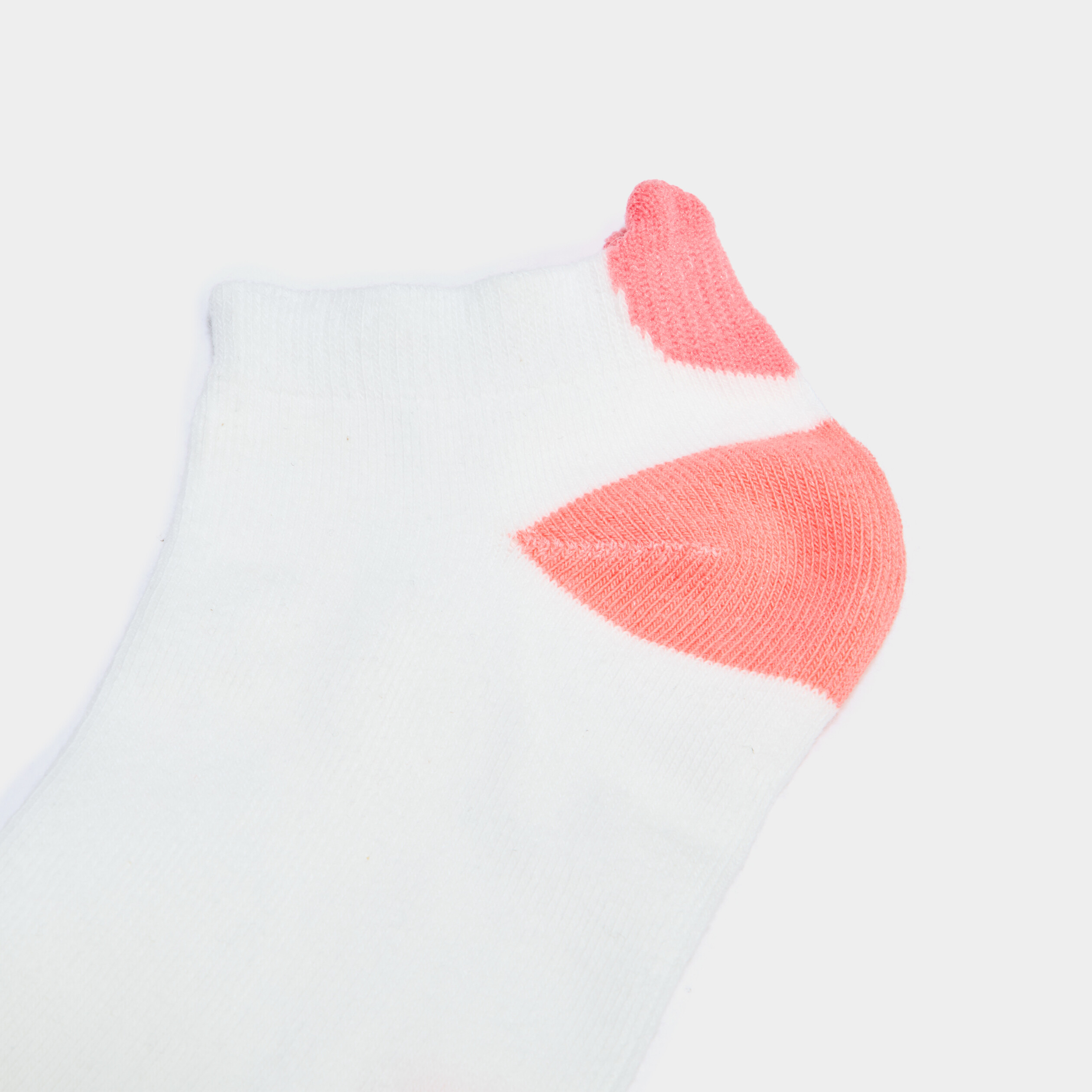 Lot 5 paires chaussettes invisibles blanc femme