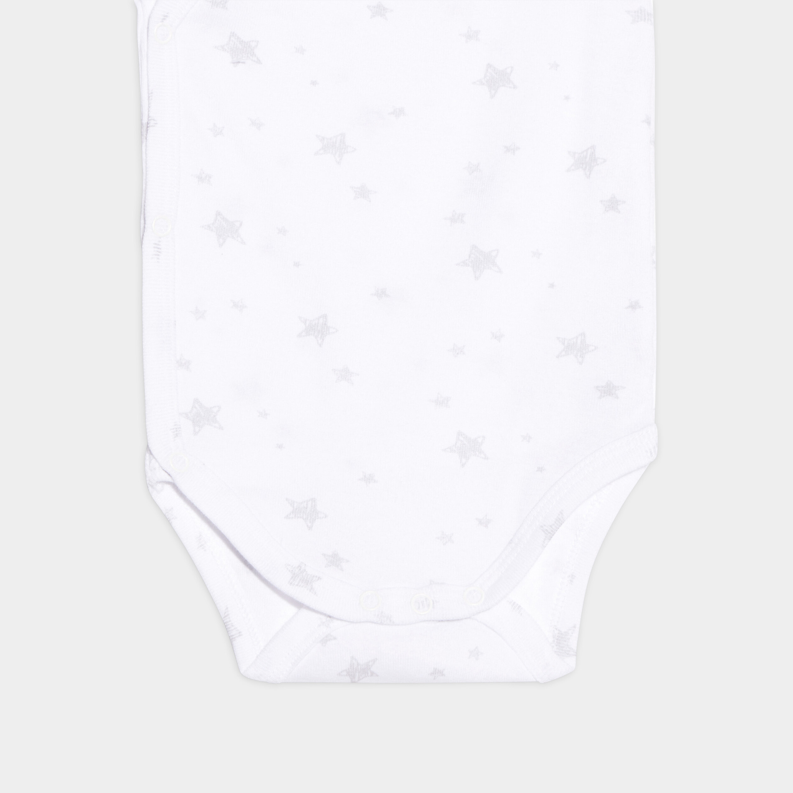 lot 3 bodies coton manches courtes blanc bebe Lot 3 bodies coton manches courtes blanc bébé