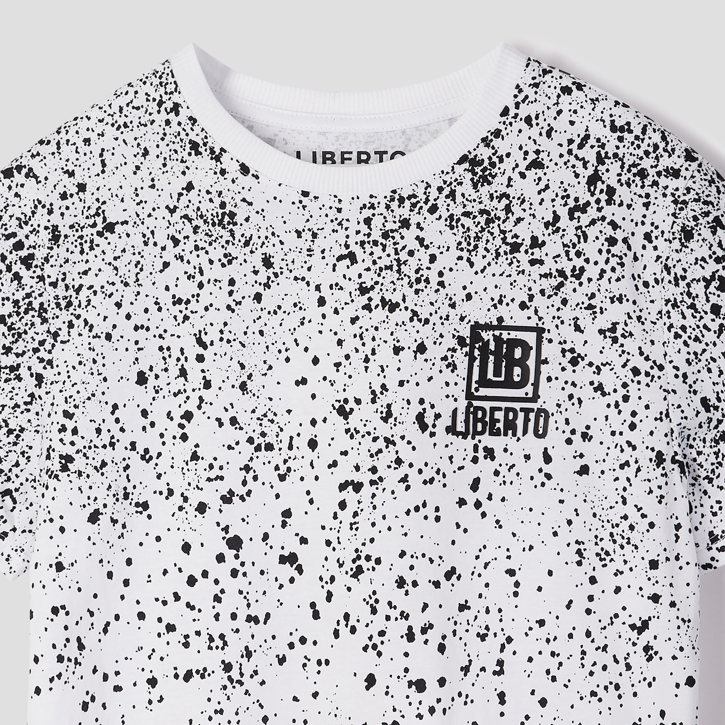 T-shirt manches courtes coton blanc gar&ccedil;on