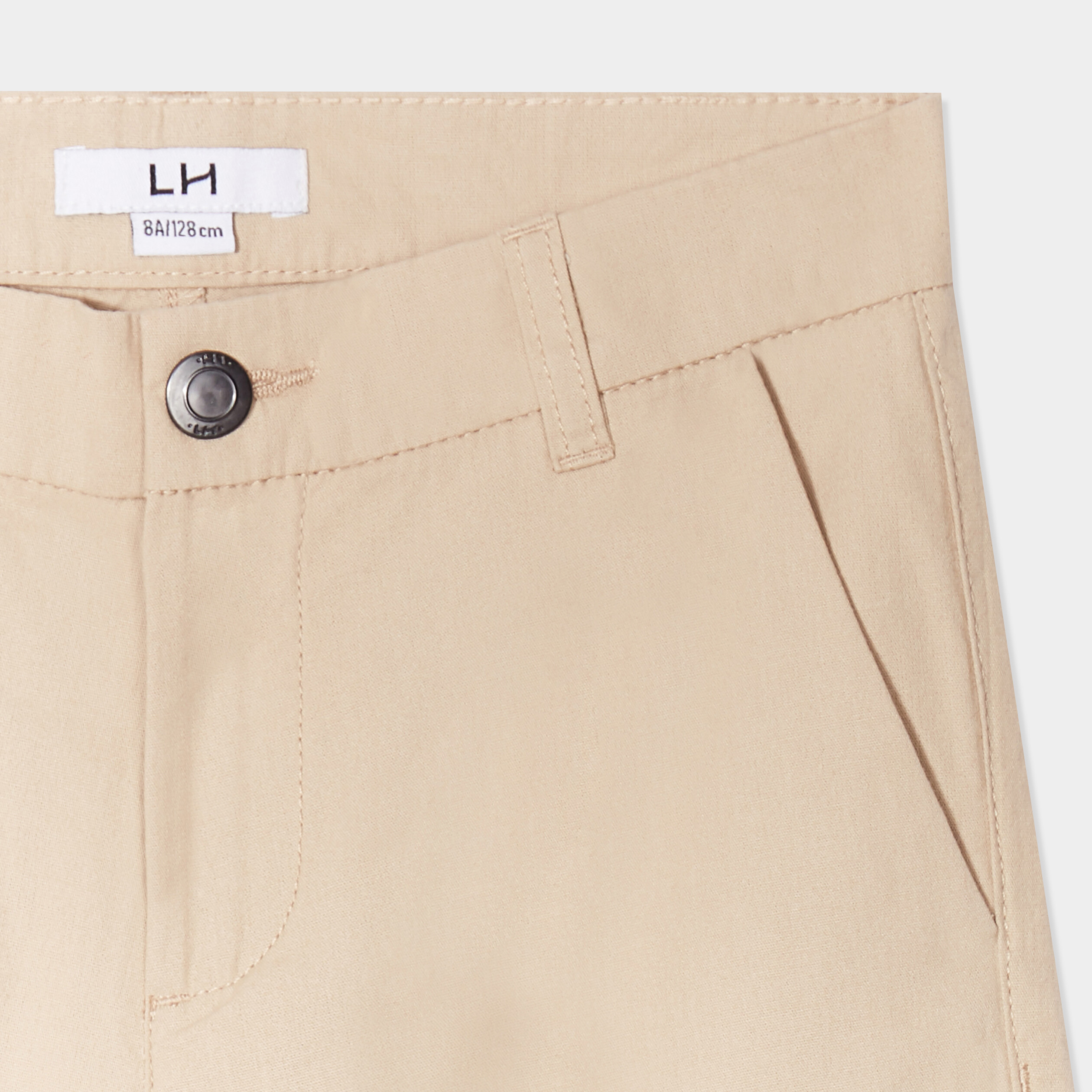bermuda straight beige garcon Bermuda straight beige garçon