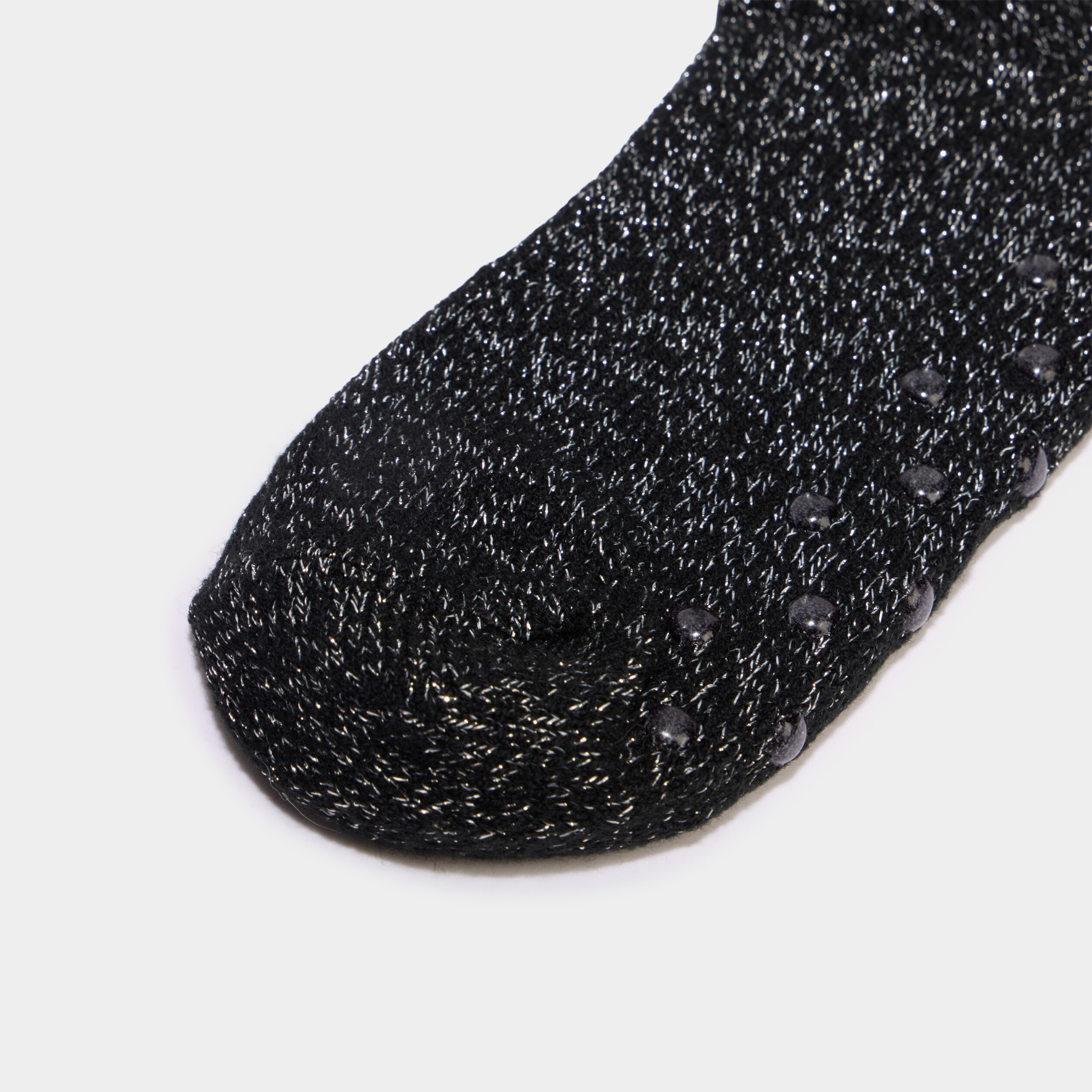 Chaussettes d'int&eacute;rieur &agrave; message noir femme