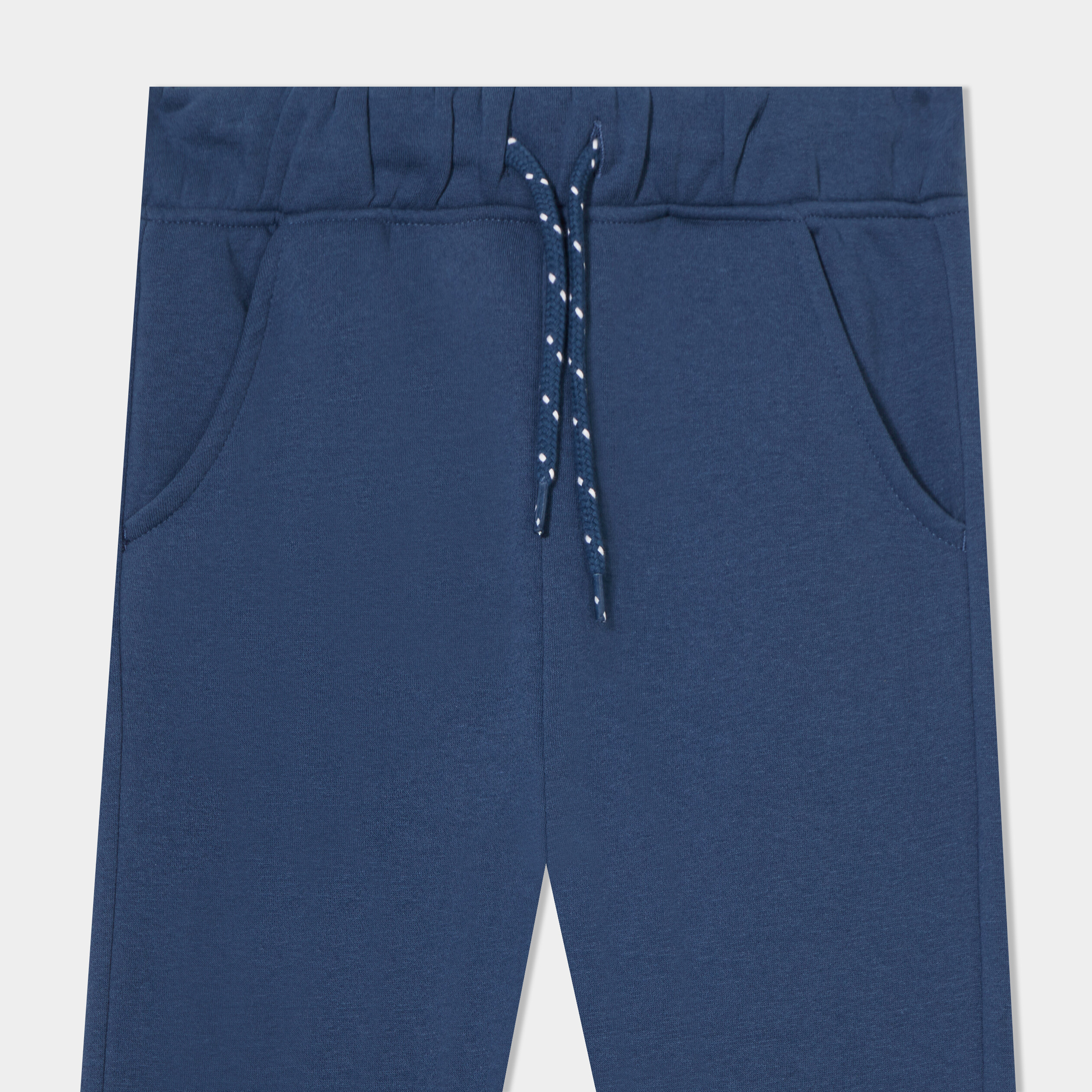 Pantalon de jogging molleton bleu fonc&eacute; gar&ccedil;on