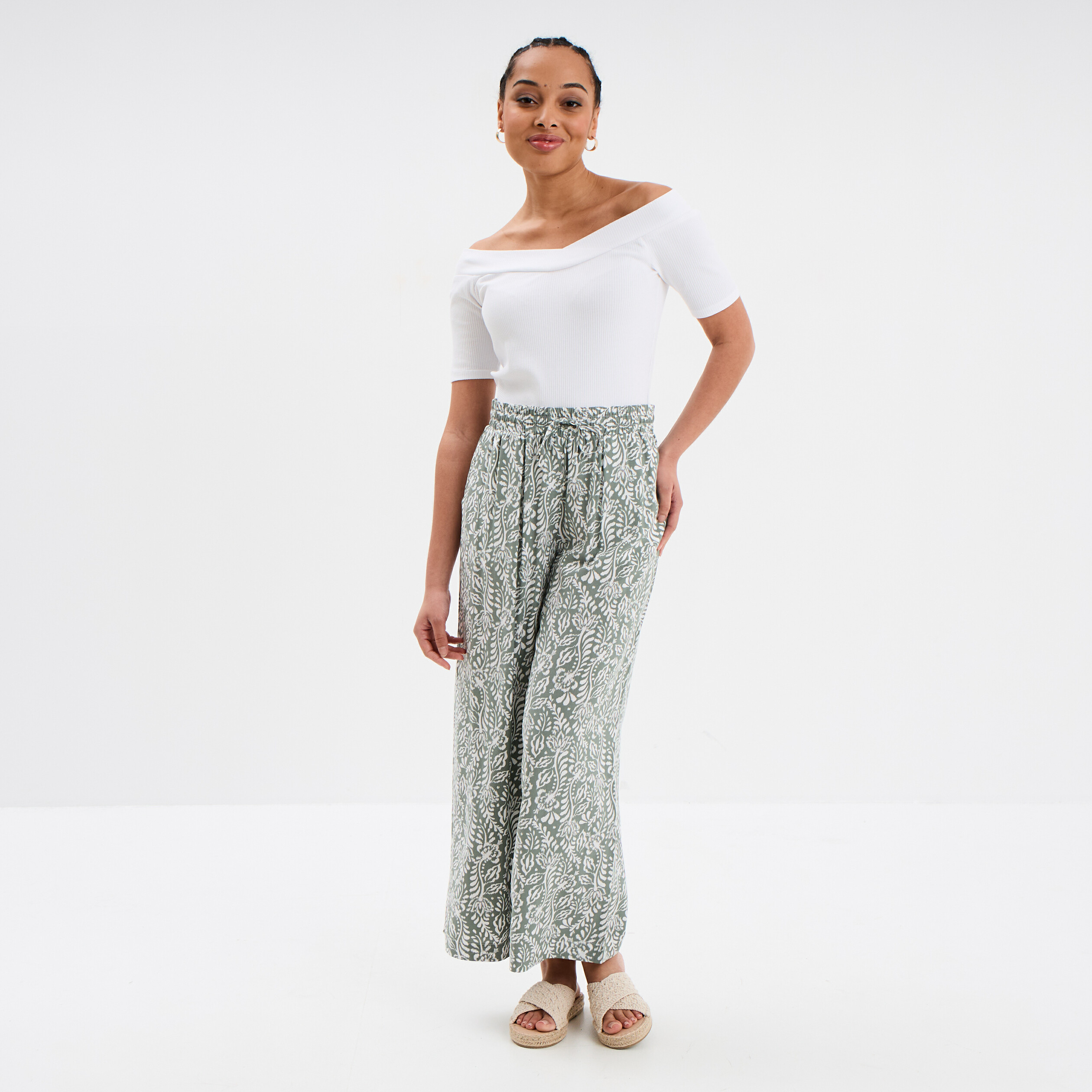 t shirt col bardot manches courtes coton blanc femme T-shirt col bardot manches courtes coton blanc femme