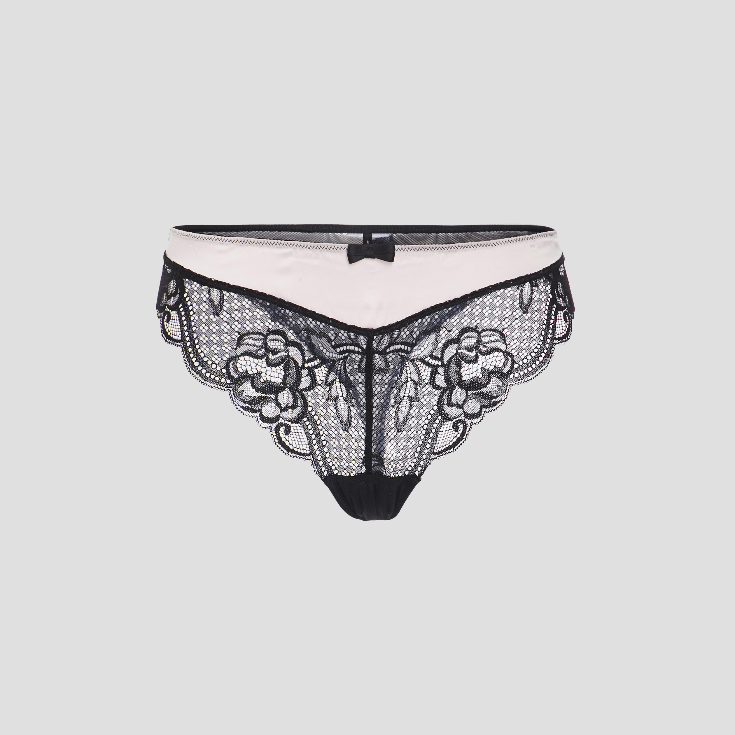 string dentelle rose clair femme String dentelle rose clair femme