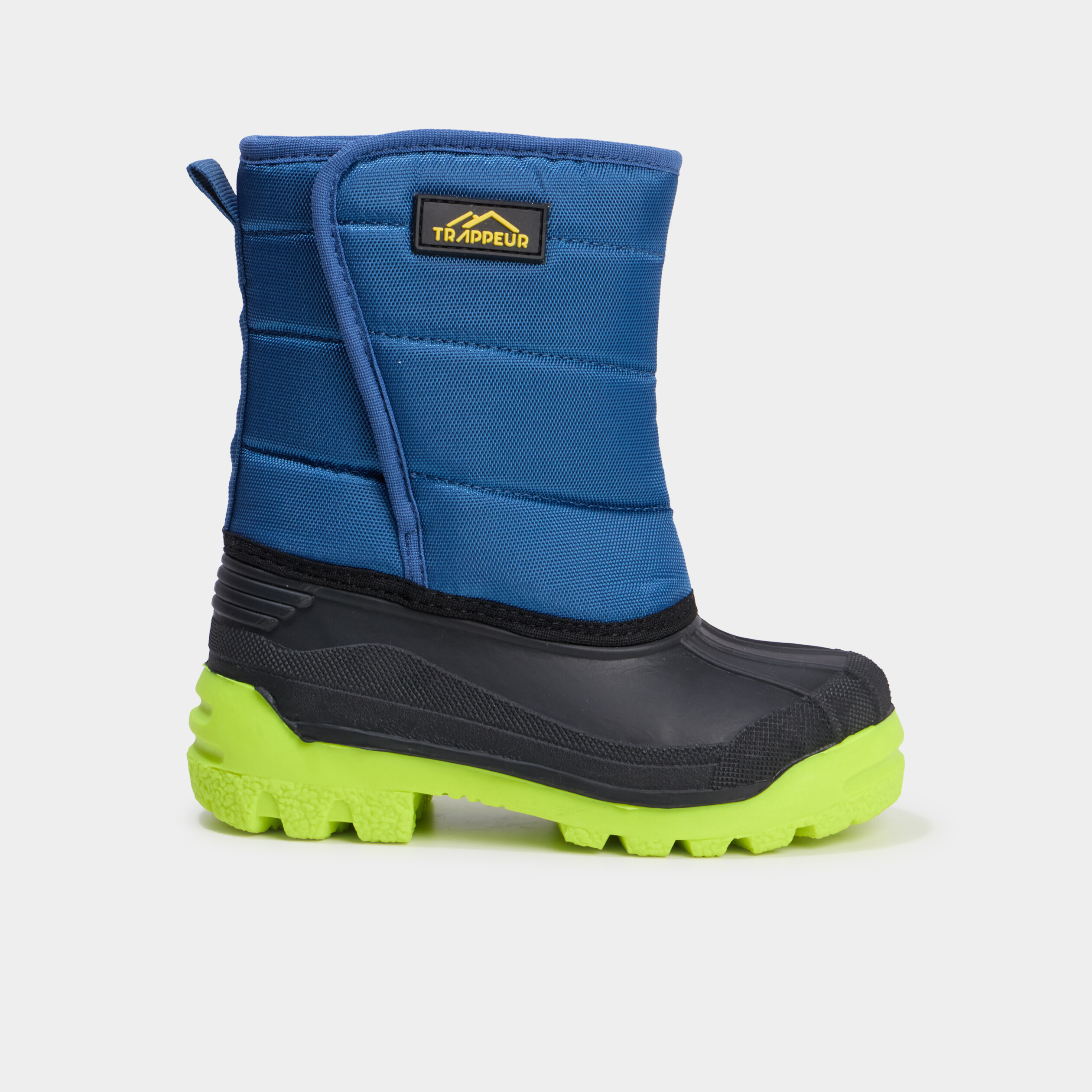 Bottes de neige fourr&eacute;es bleu marine gar&ccedil;on