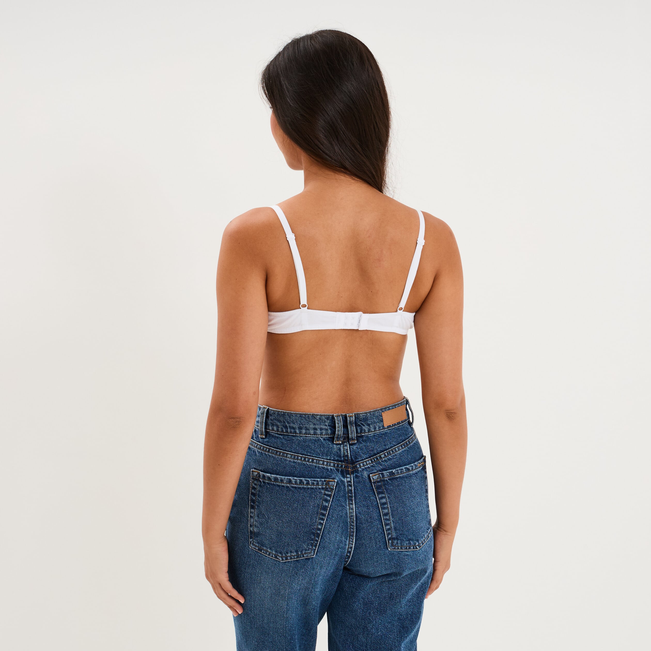 Soutien-gorge padd&eacute; embo&icirc;tant blanc femme