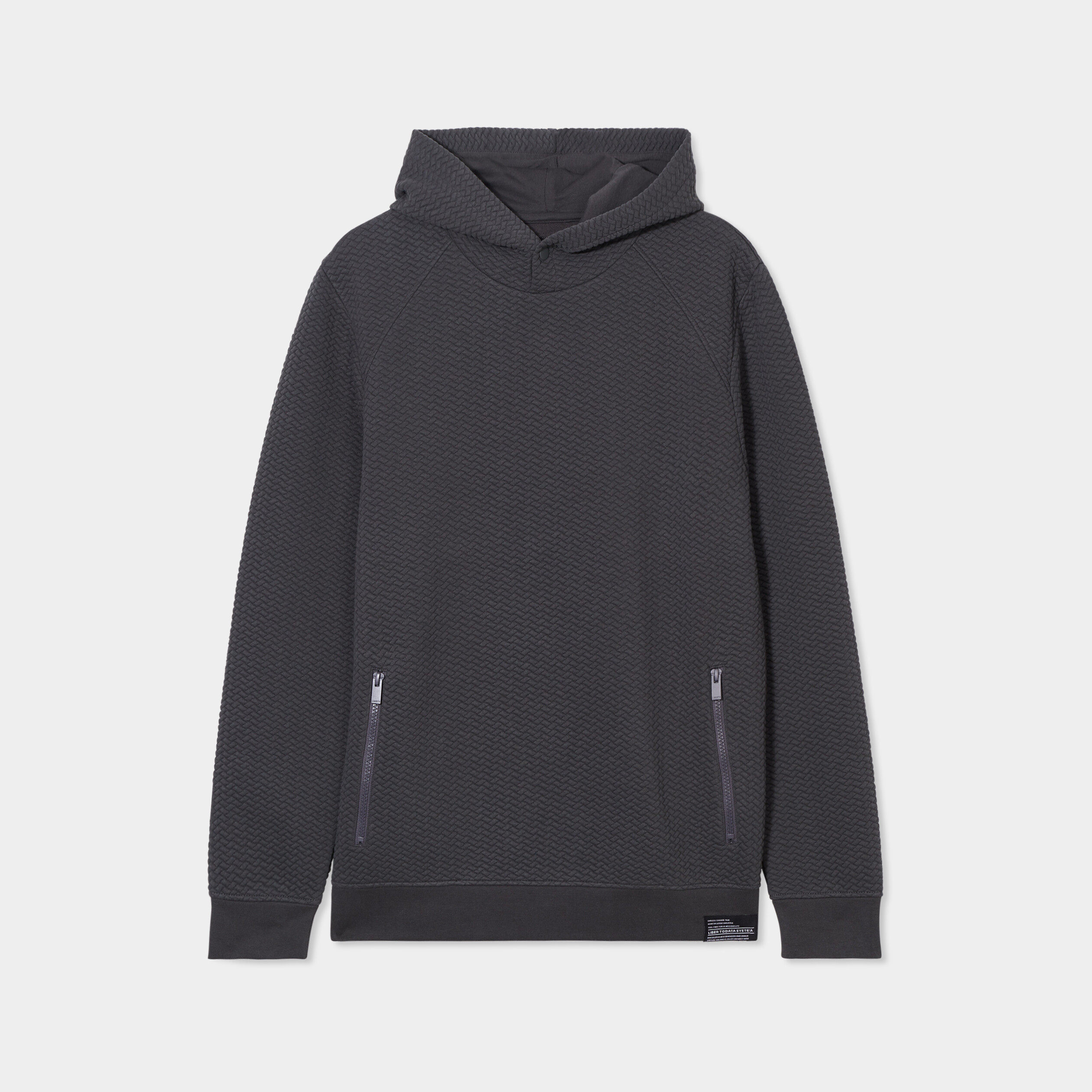 sweat a capuche hoodie 2 poches zippees vert kaki homme Sweat à capuche hoodie 2 poches zippées vert kaki homme