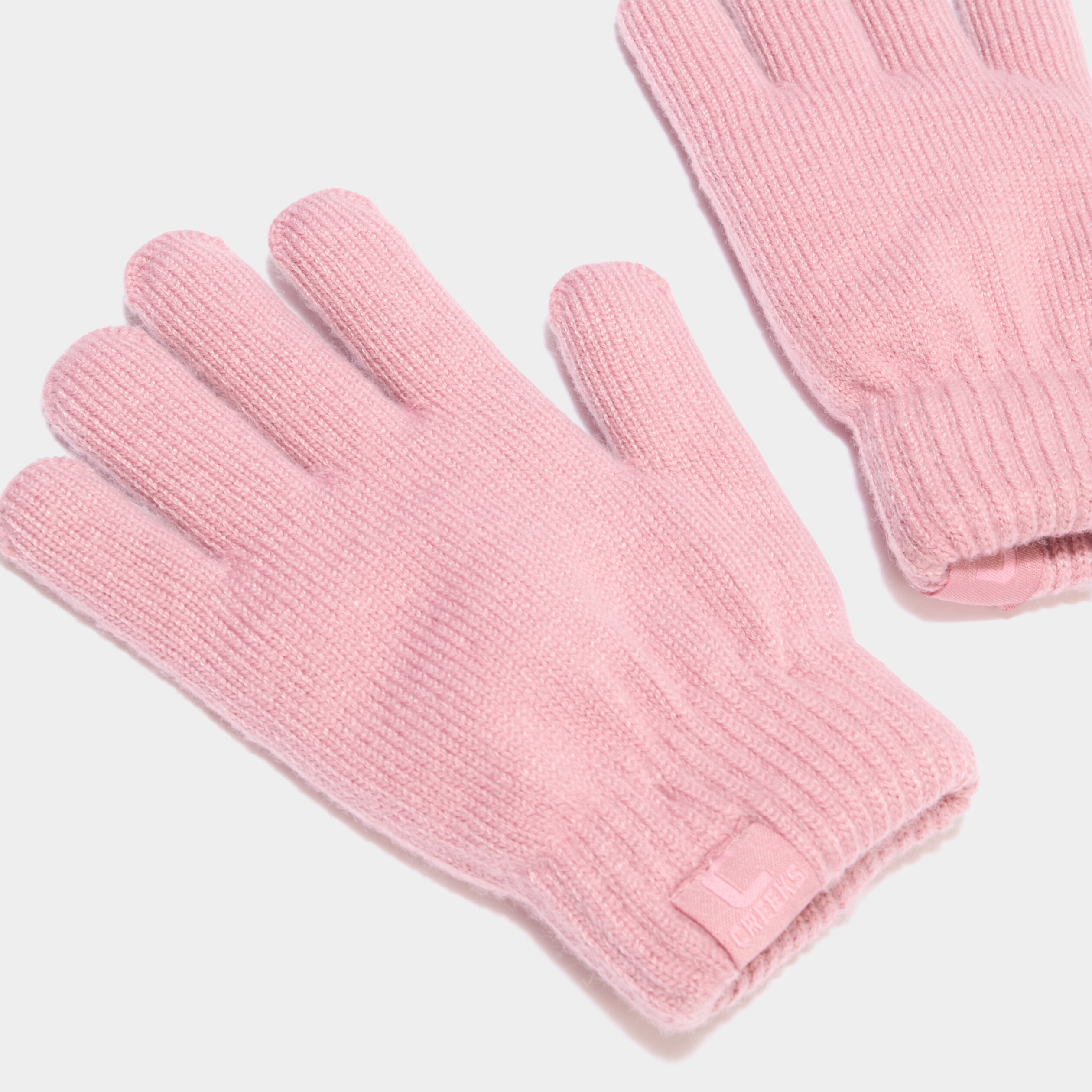 Gants vieux rose fille