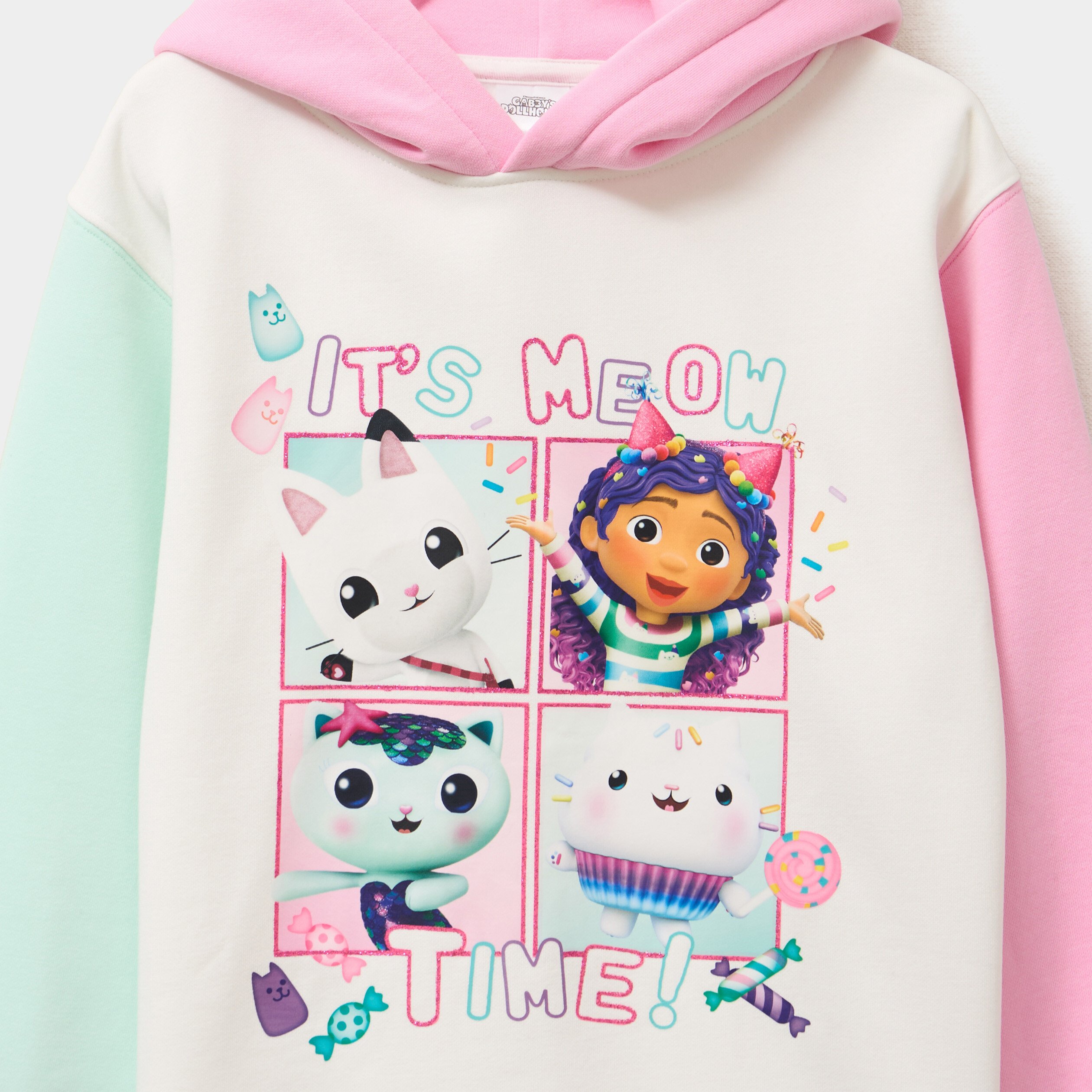 sweat hoodie gabby et la maison magique multicolore fille Sweat hoodie Gabby et la maison magique multicolore fille