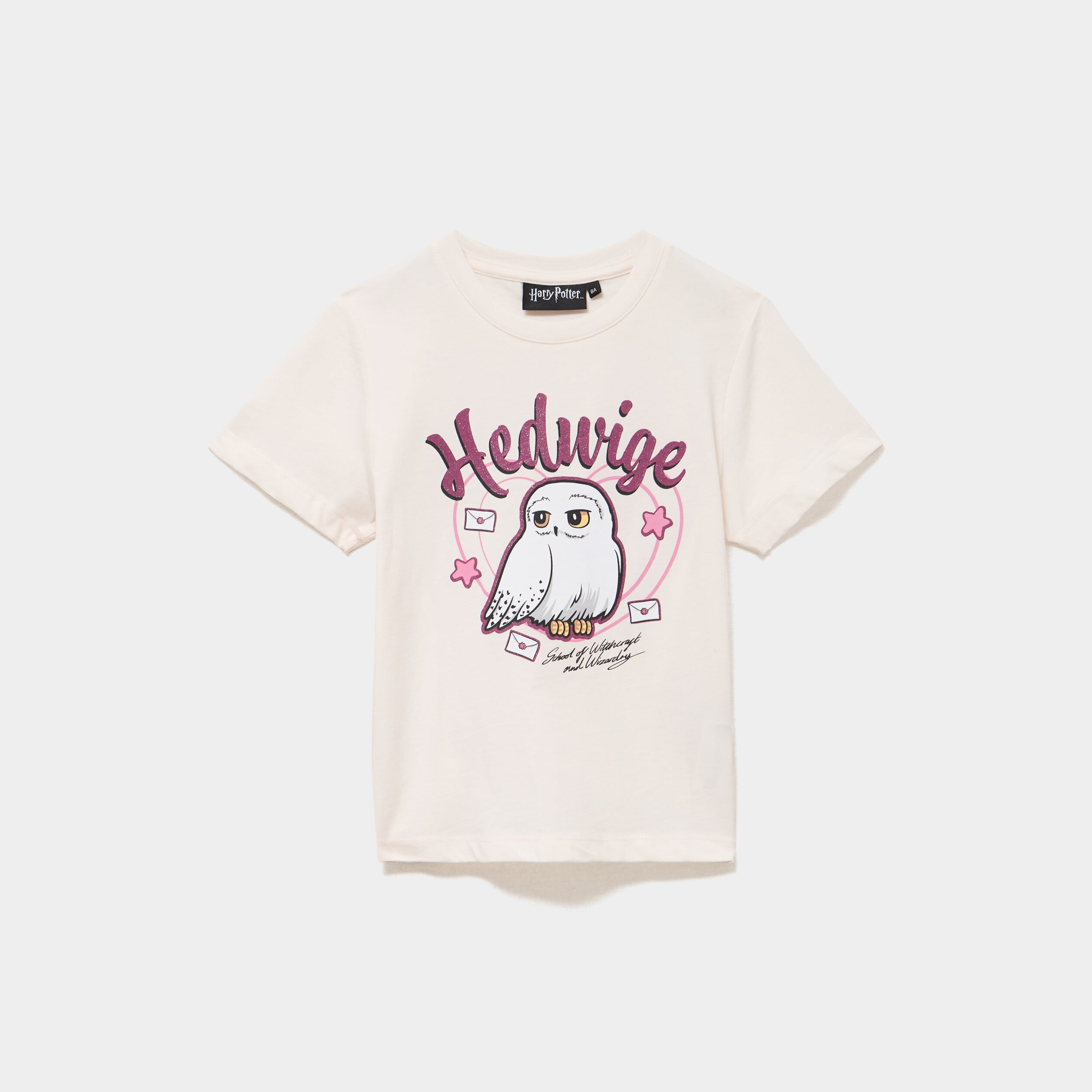 T-shirt manches courtes Harry Potter beige fille