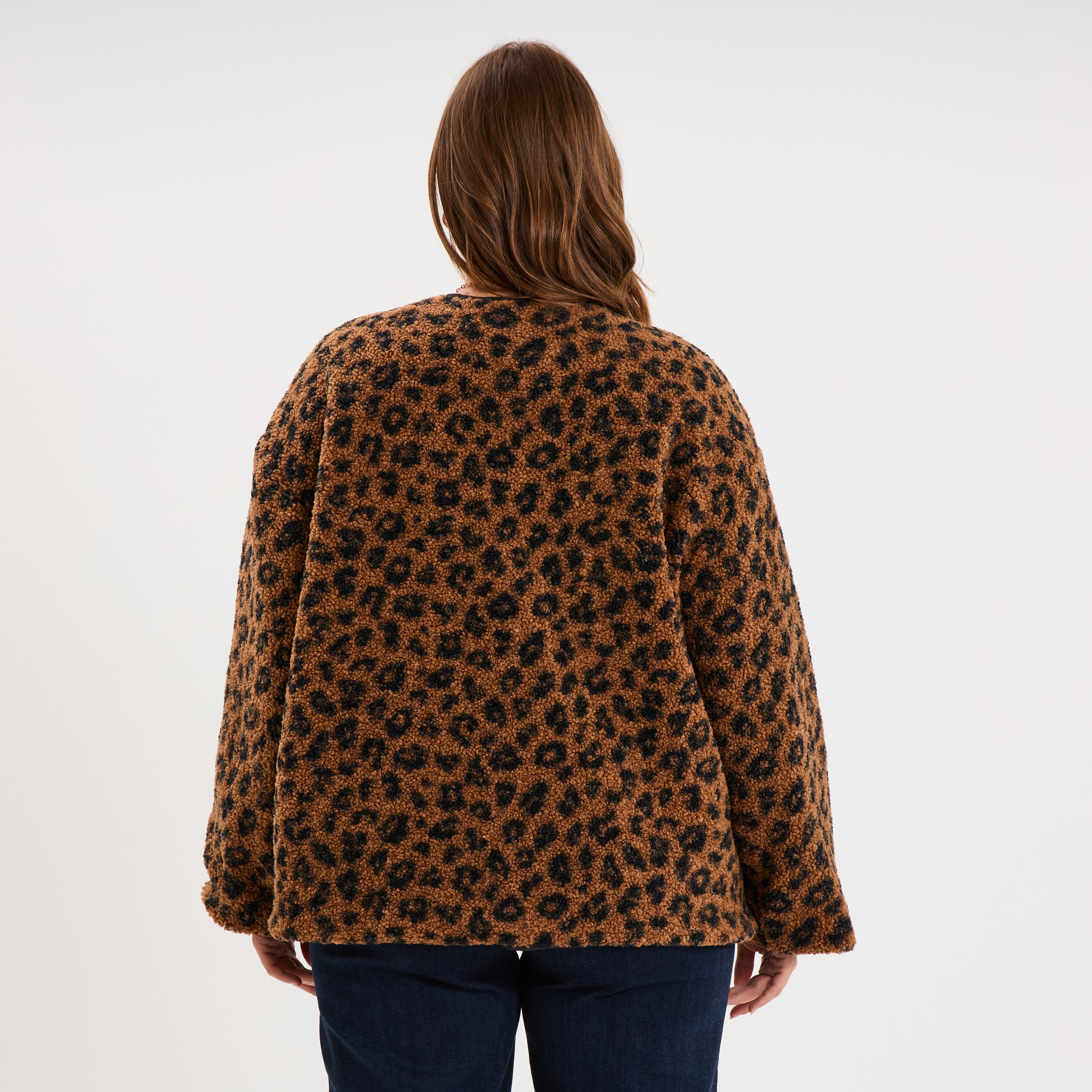 Veste r&eacute;versible matelass&eacute;e d&eacute;perlante noir femme grande taille