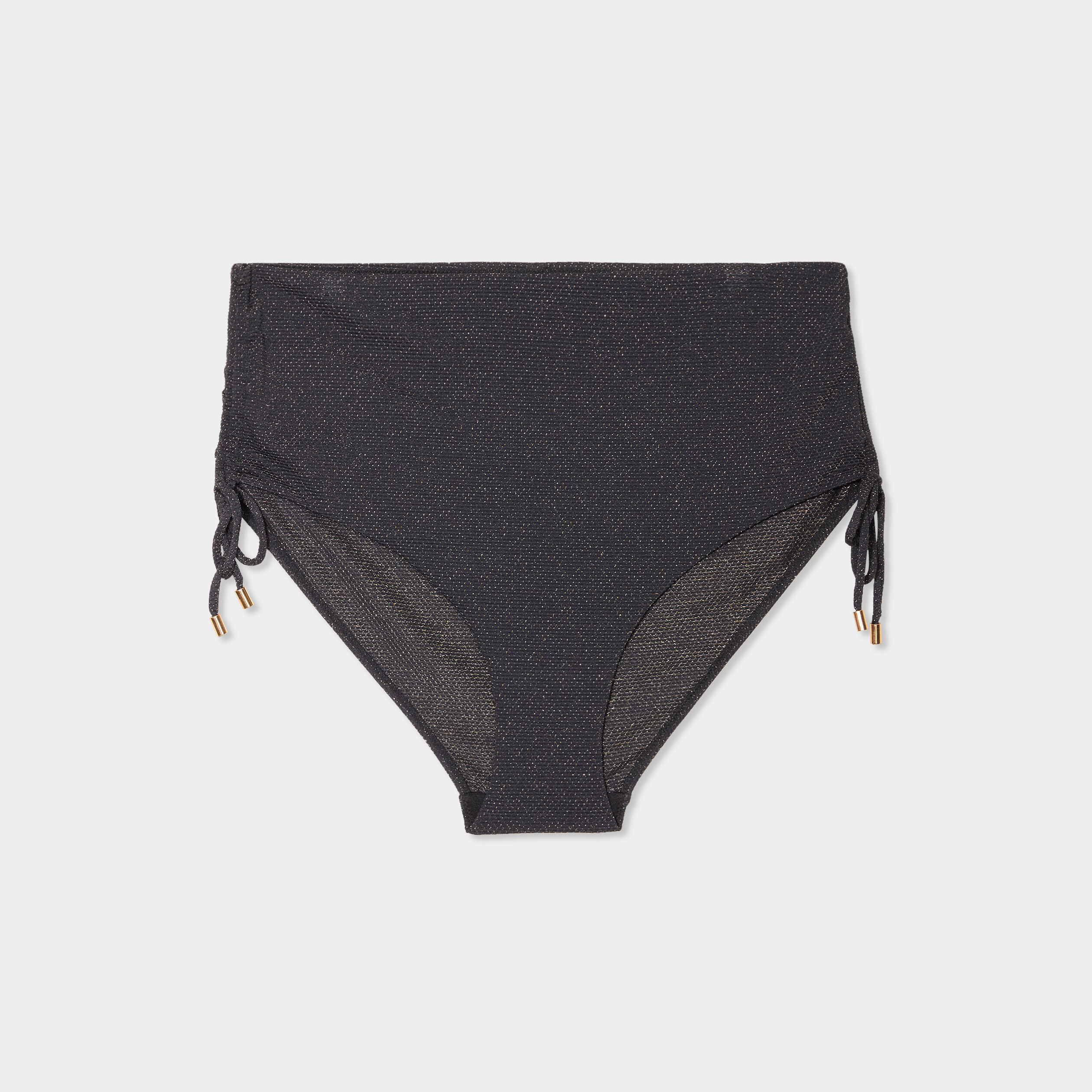 Bas de maillot de bain noir femme grande taille