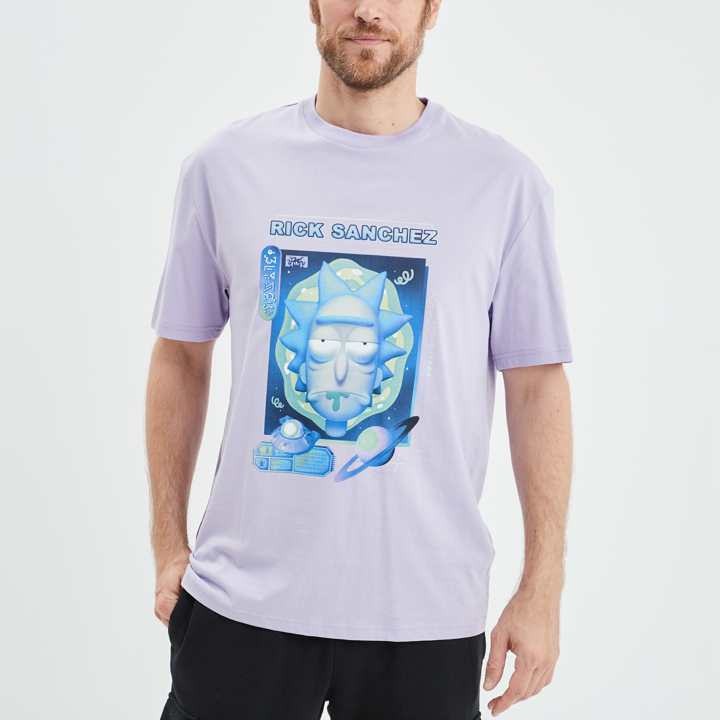 Tee shirt rick top et morty homme