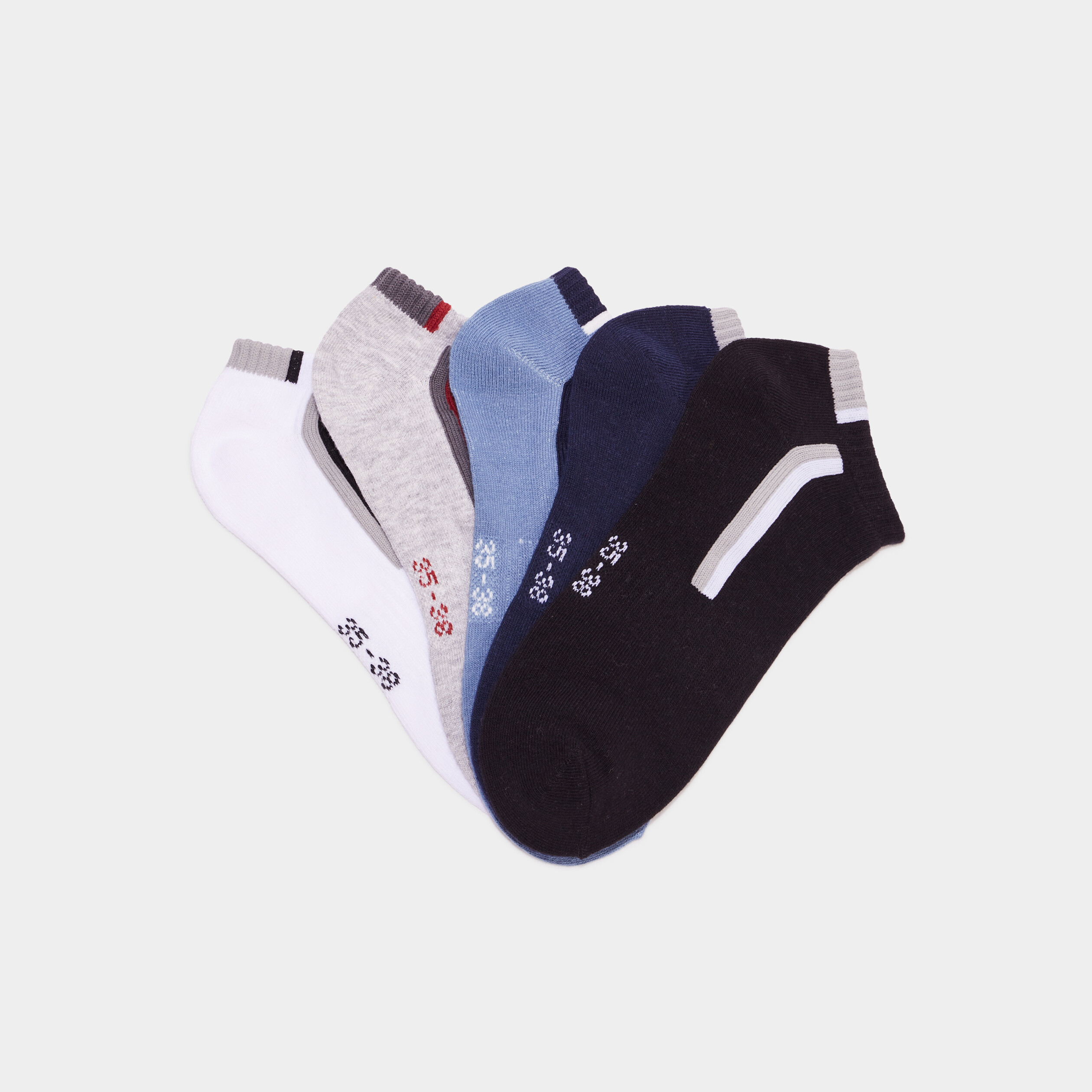 lot 5 paires chaussettes multicolore garcon Lot 5 paires chaussettes multicolore garçon