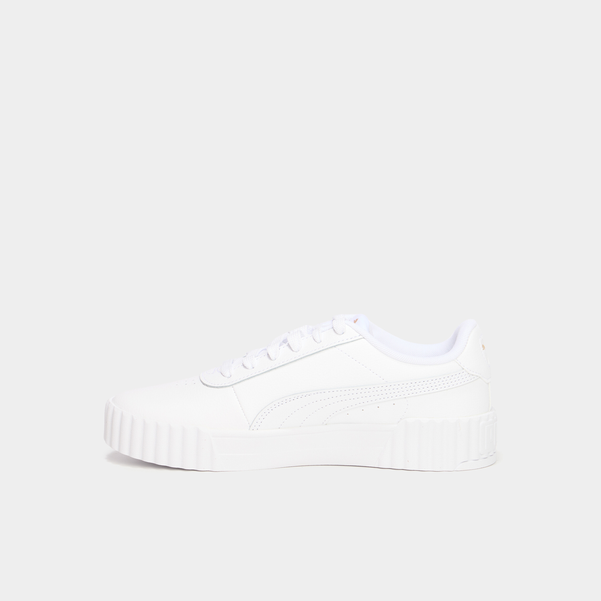 Baskets en cuir Puma Carina 3.0 blanc femme
