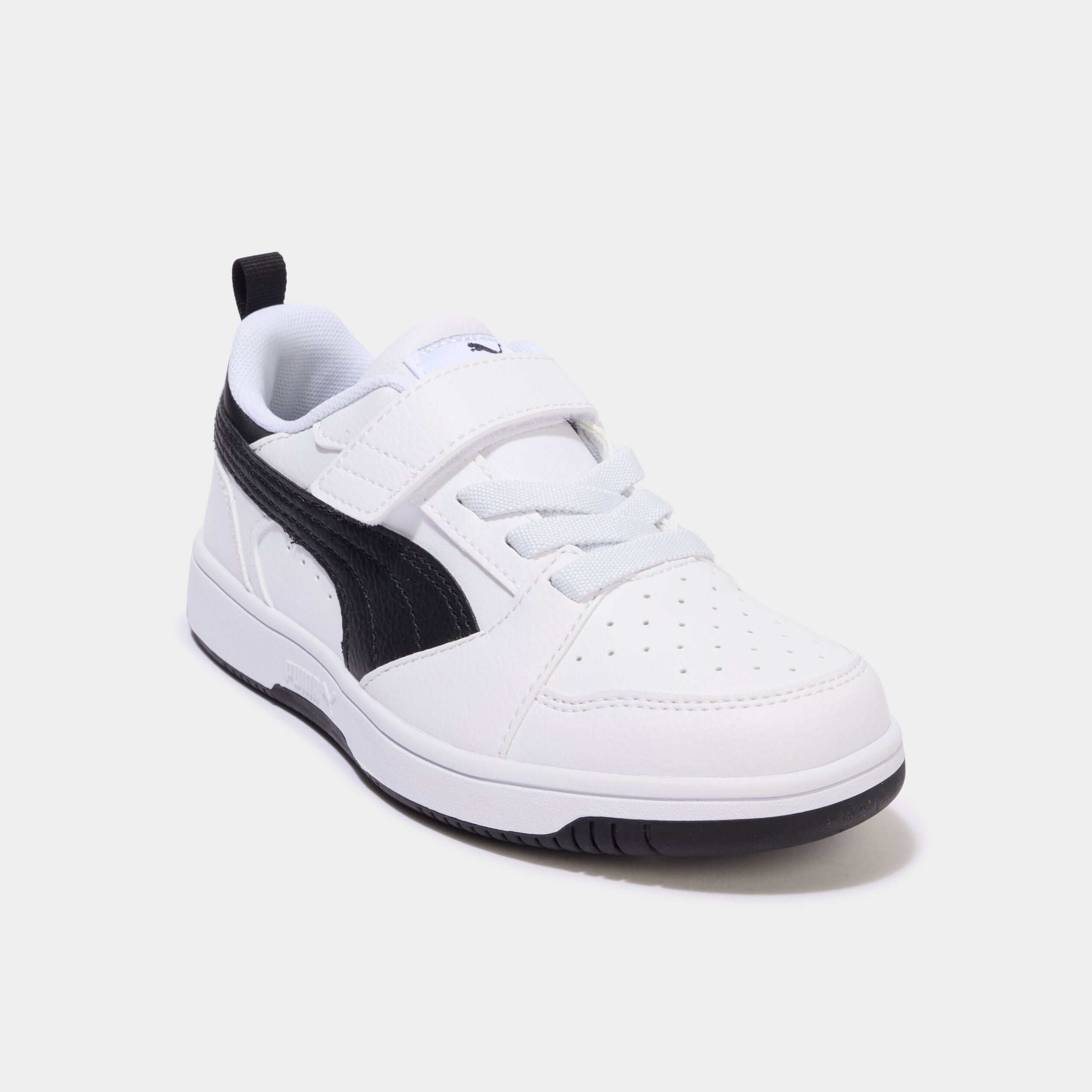 Tennis basses &agrave; lacets Puma Rebound V6 noir gar&ccedil;on