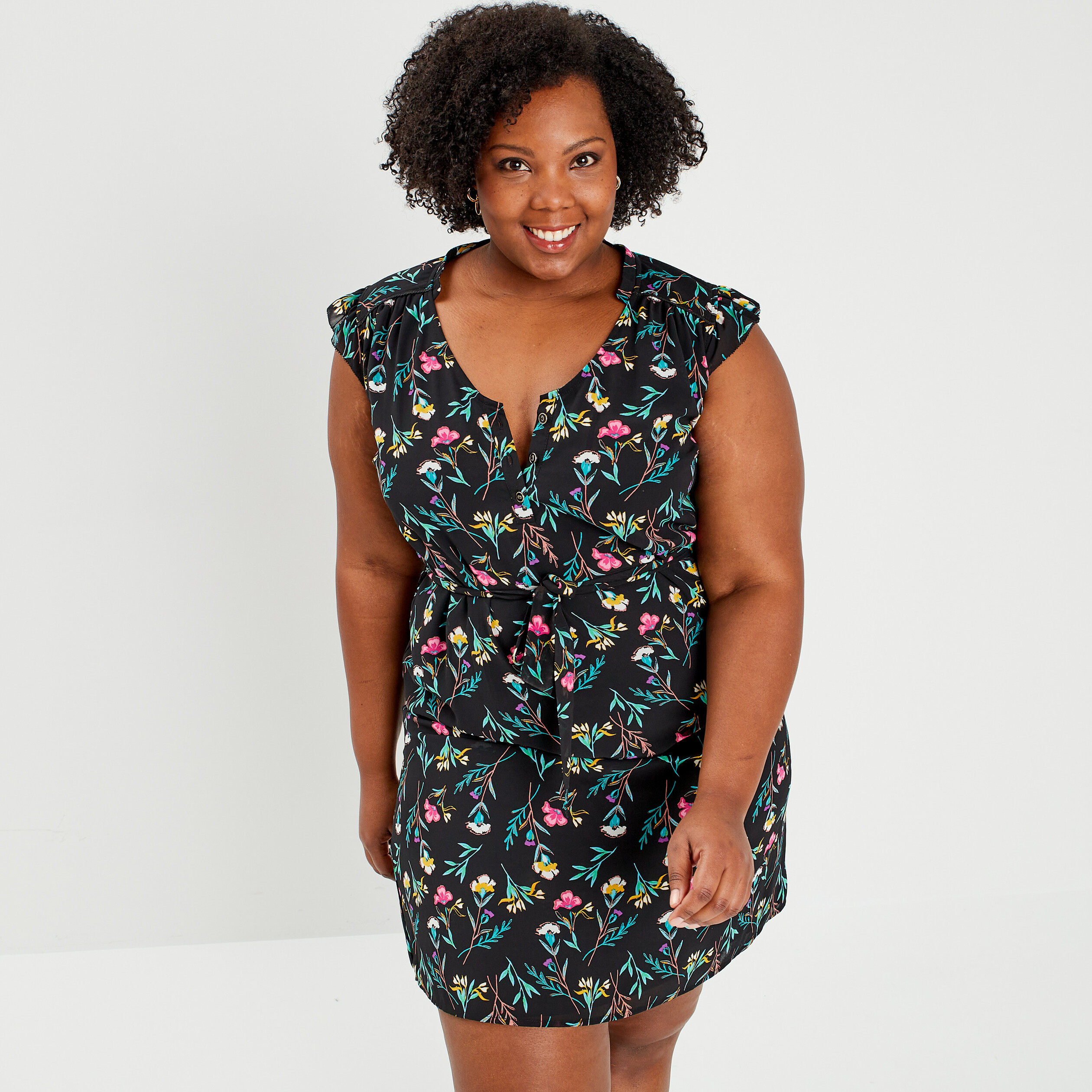 Robe grande taille online la halle aux vetements