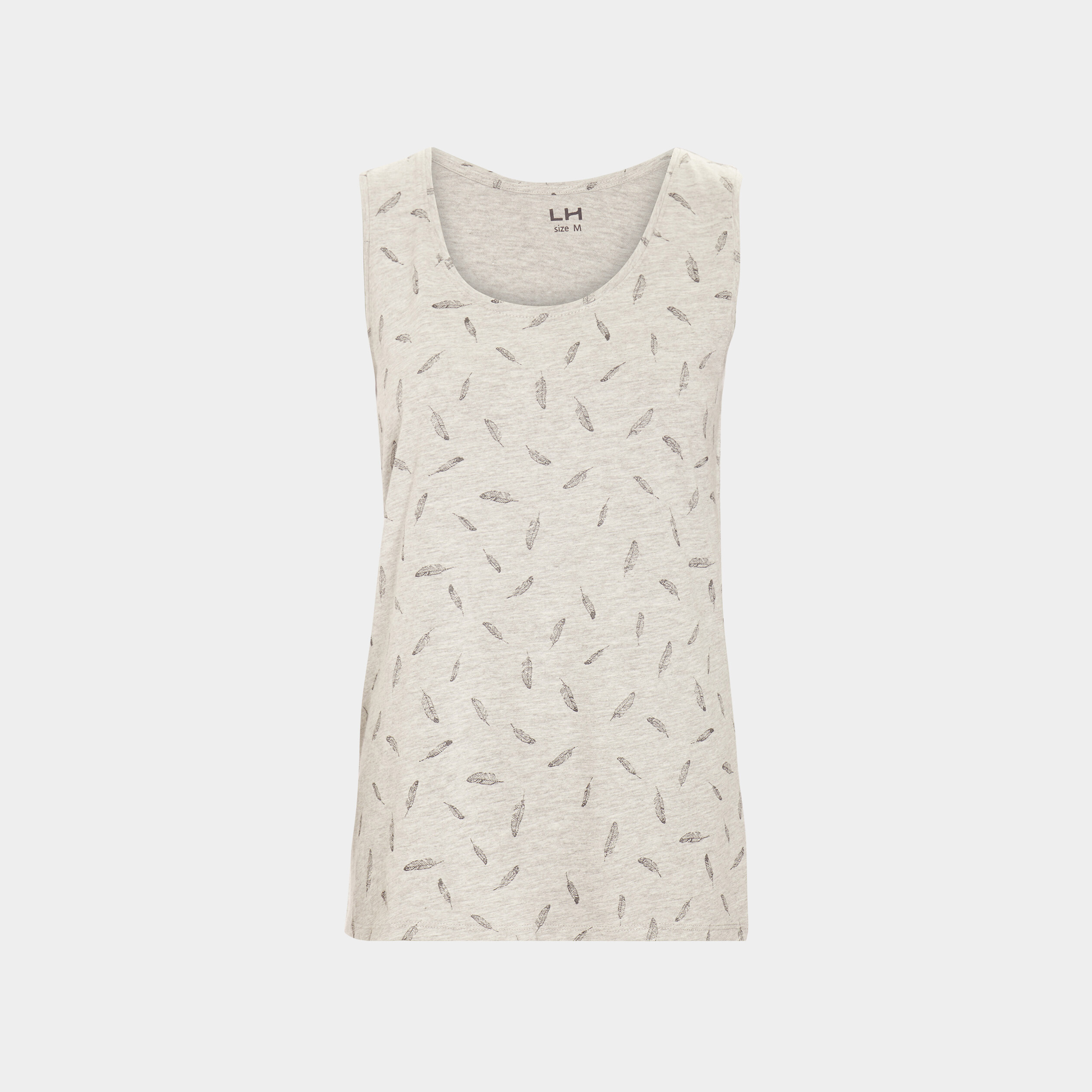 debardeur coton bretelles larges gris femme Débardeur coton bretelles larges gris femme