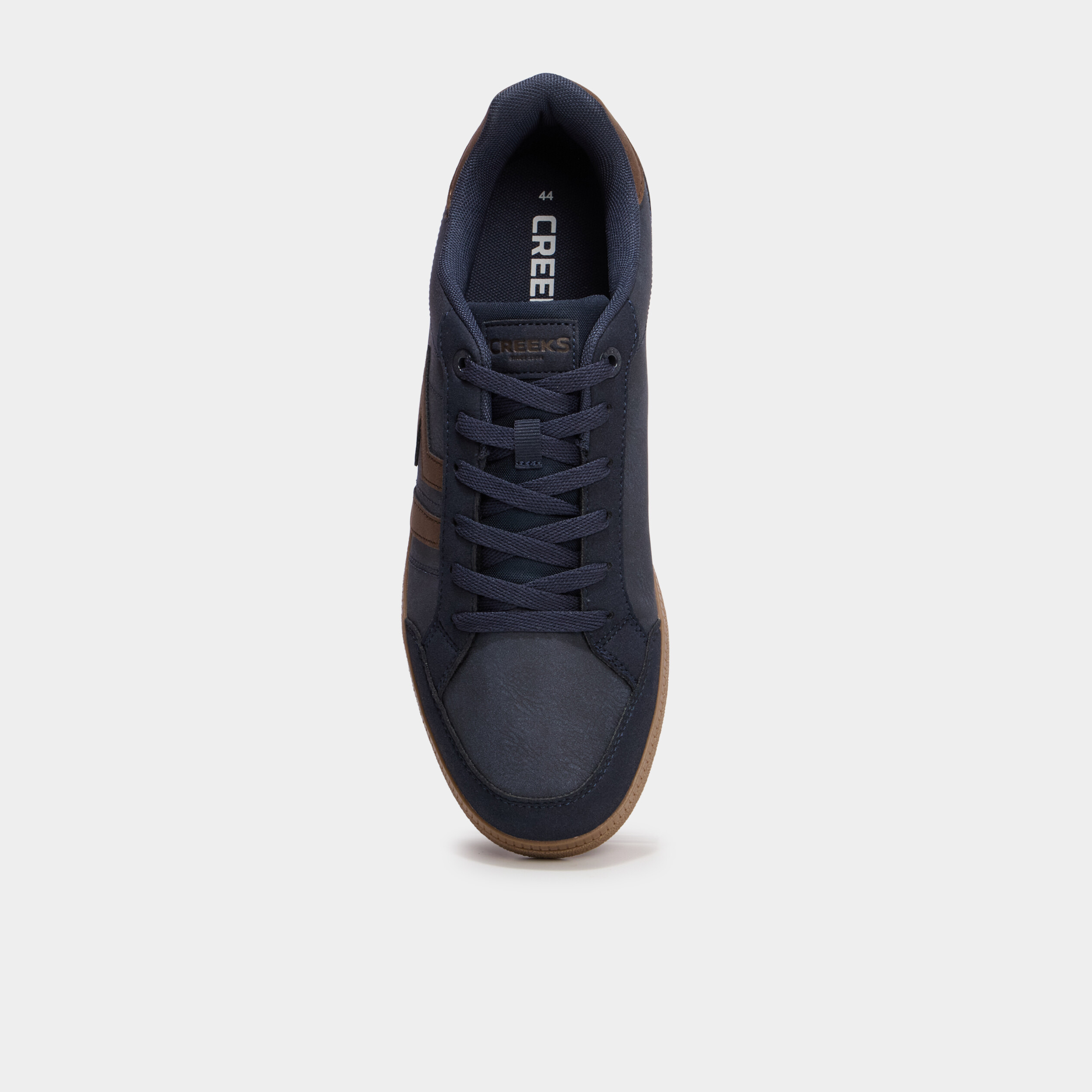 Baskets &agrave; lacets bleu homme