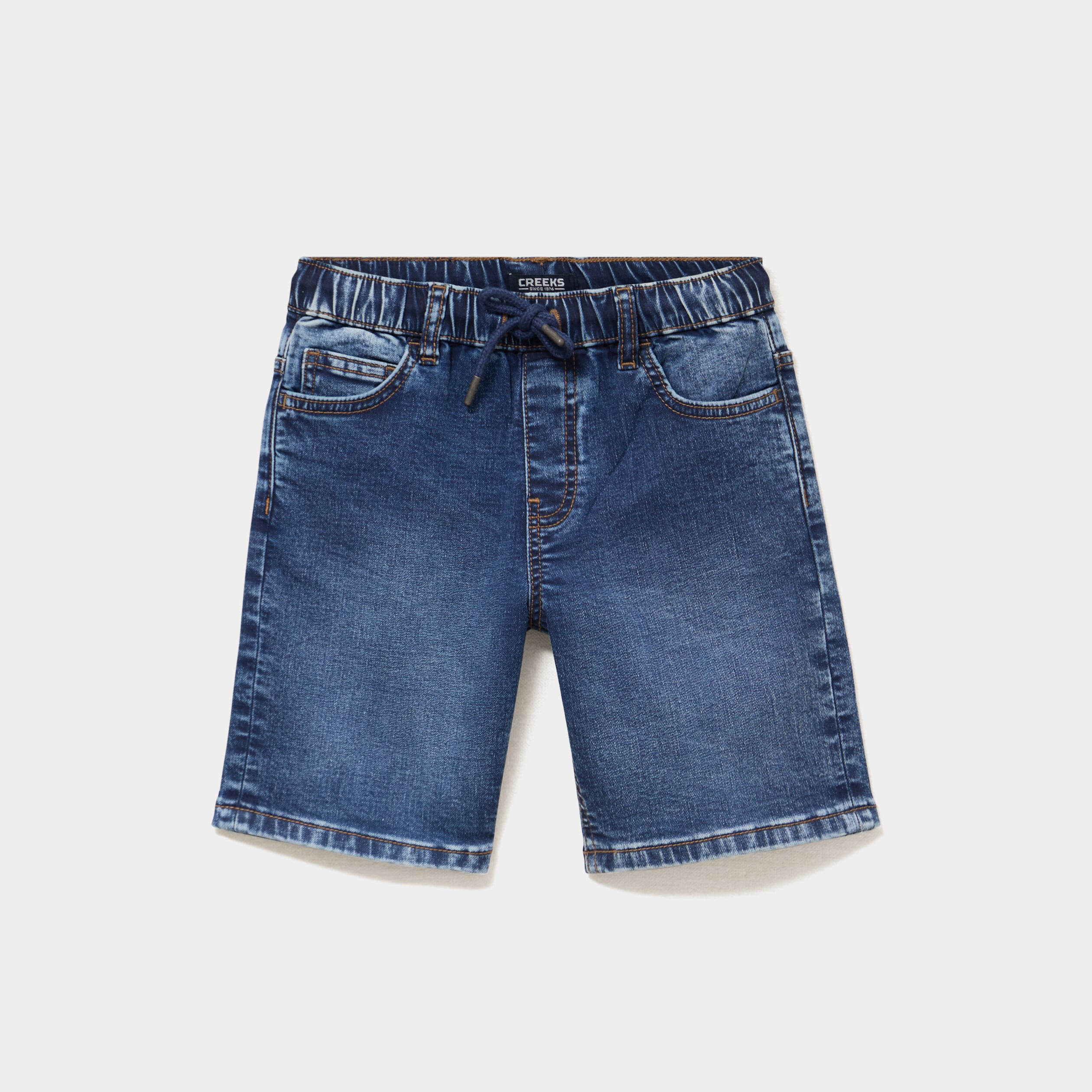 Bermuda en jean regular denim stone gar&ccedil;on