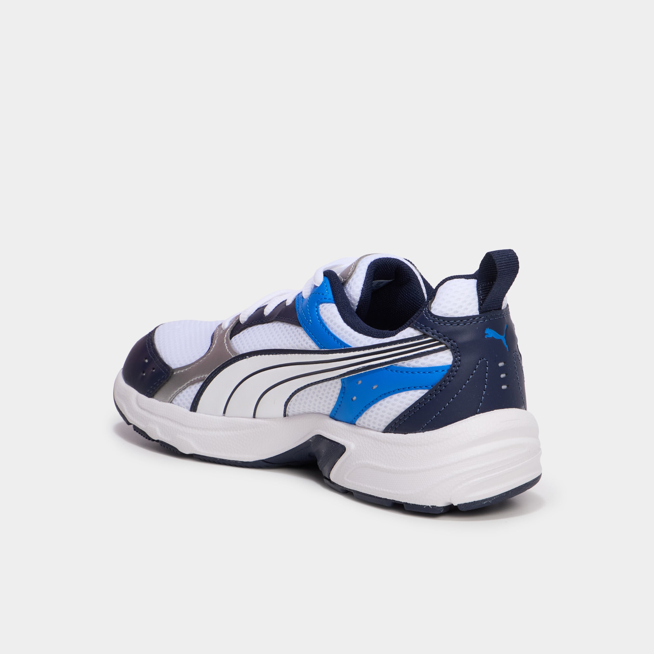 Baskets running &agrave; lacets Puma bleu electrique gar&ccedil;on