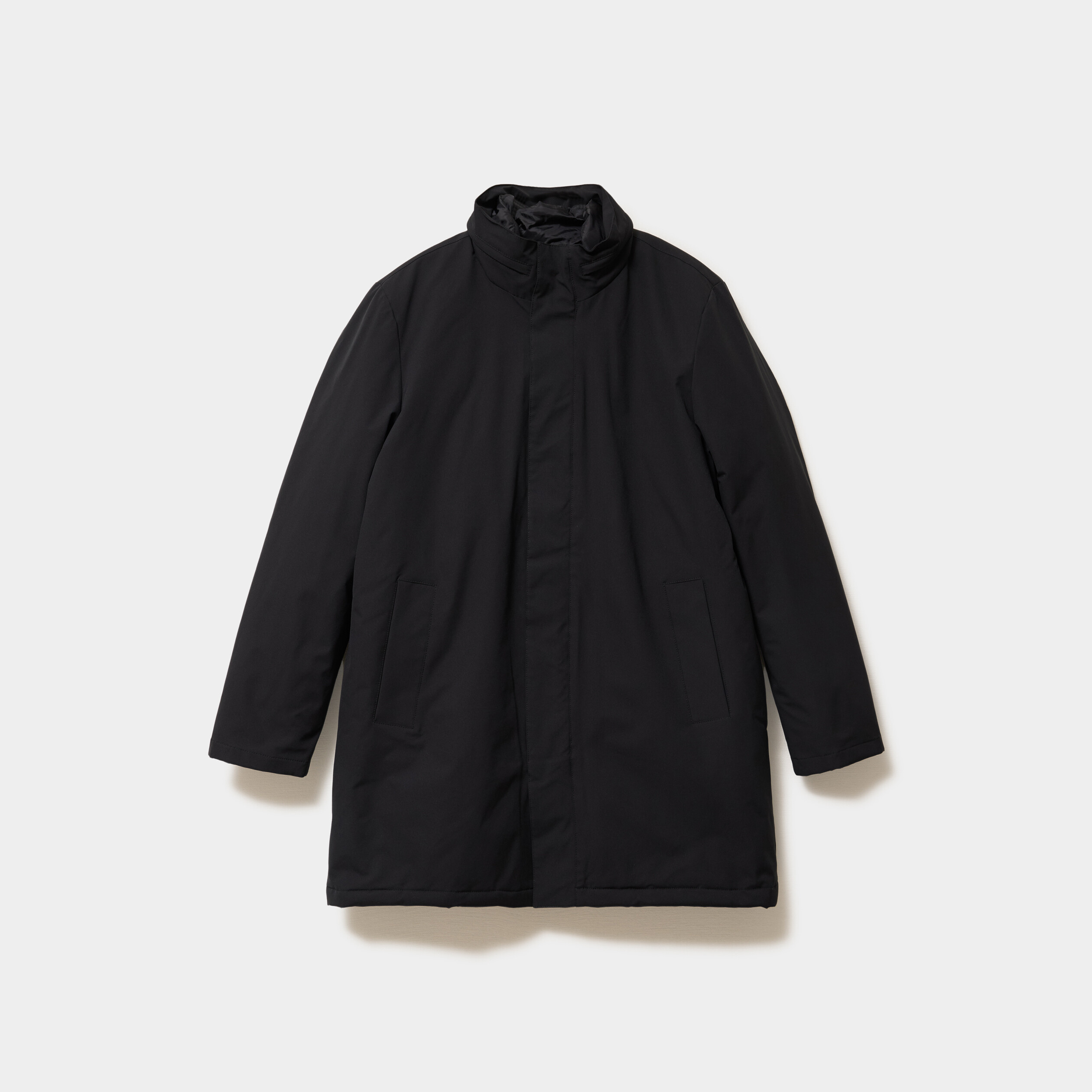 Parka 3-en-1 d&eacute;perlante noir homme