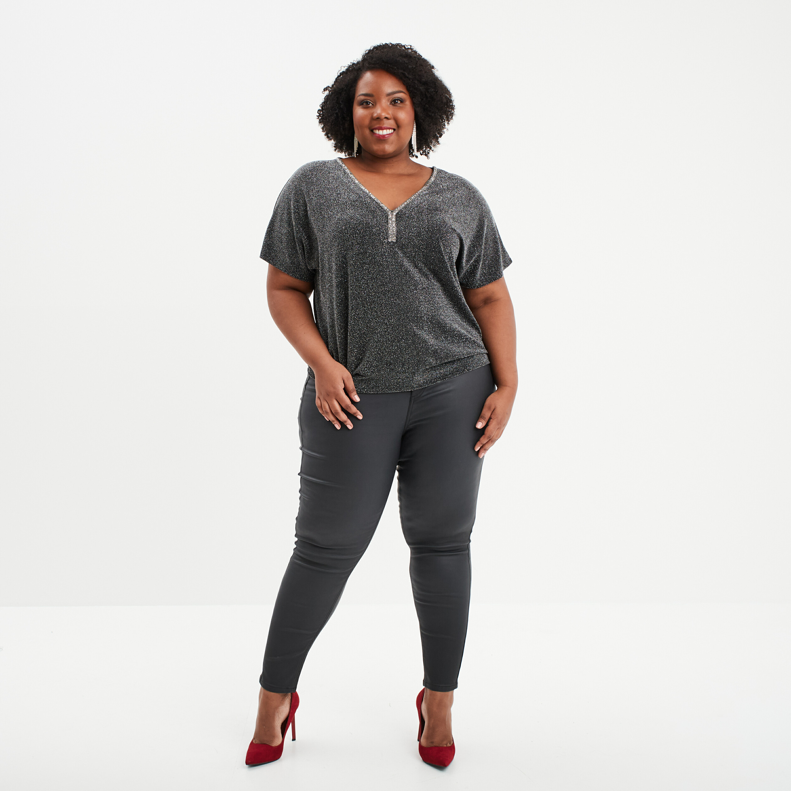 La halle pantalon on sale femme grande taille
