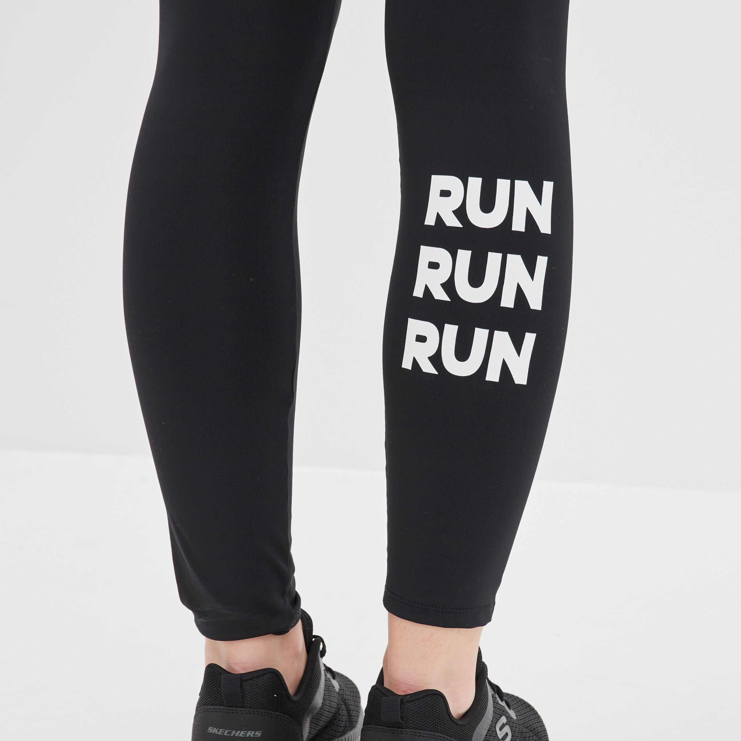 Legging taille extra haute noir femme