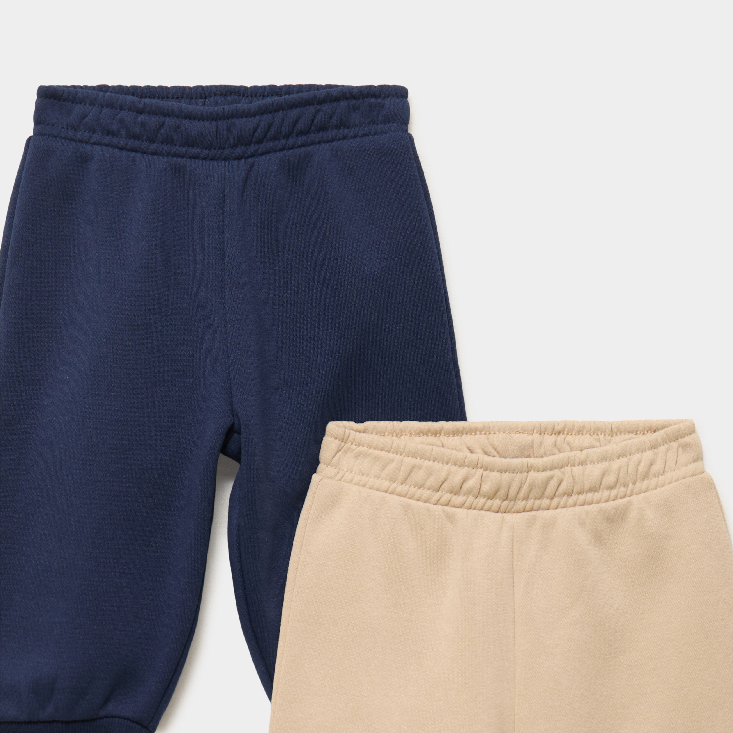 Lot 2 pantalons de jogging bas resserr&eacute; bleu marine b&eacute;b&eacute; gar&ccedil;on