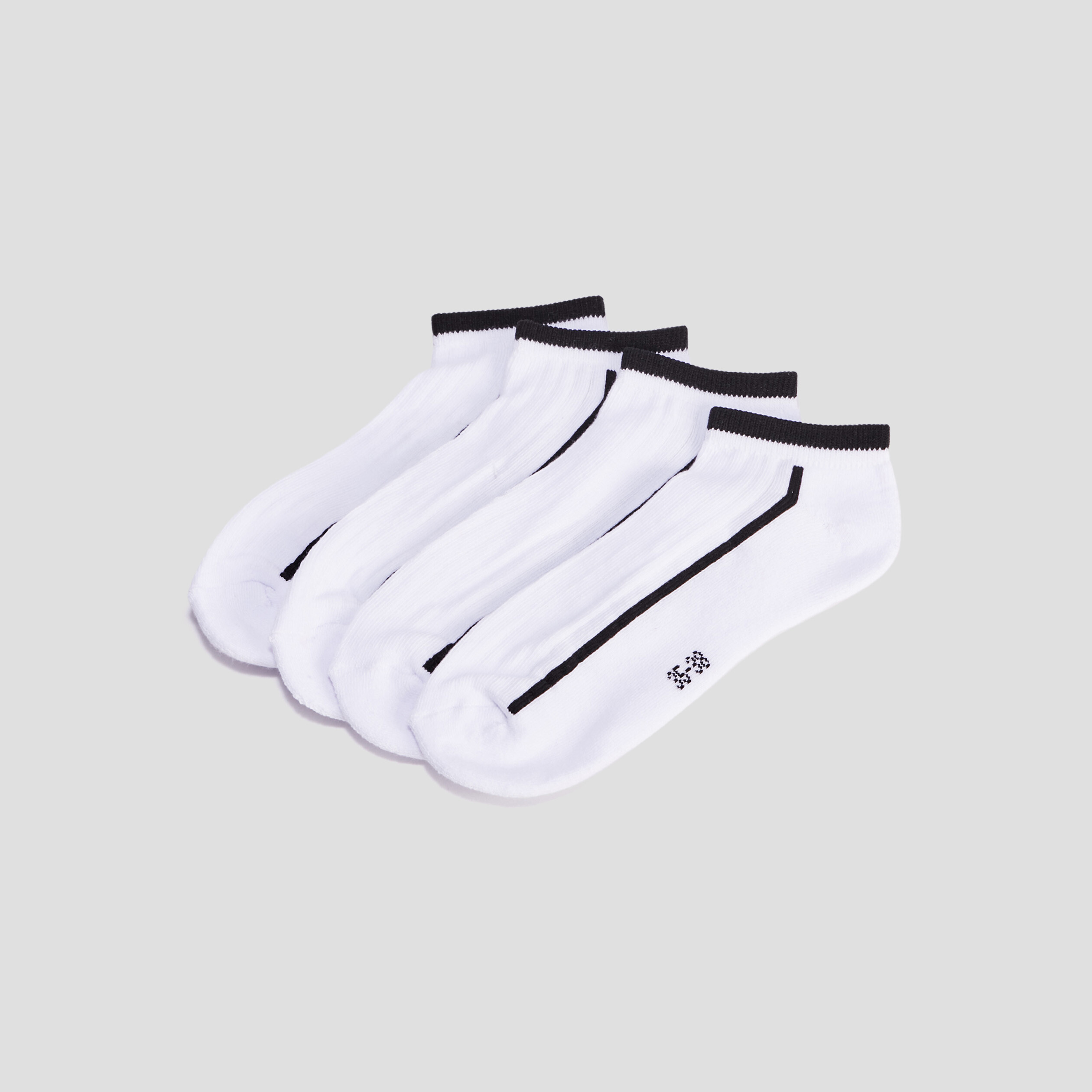 lot 4 paires socquettes blanc garcon Lot 4 paires socquettes blanc garçon