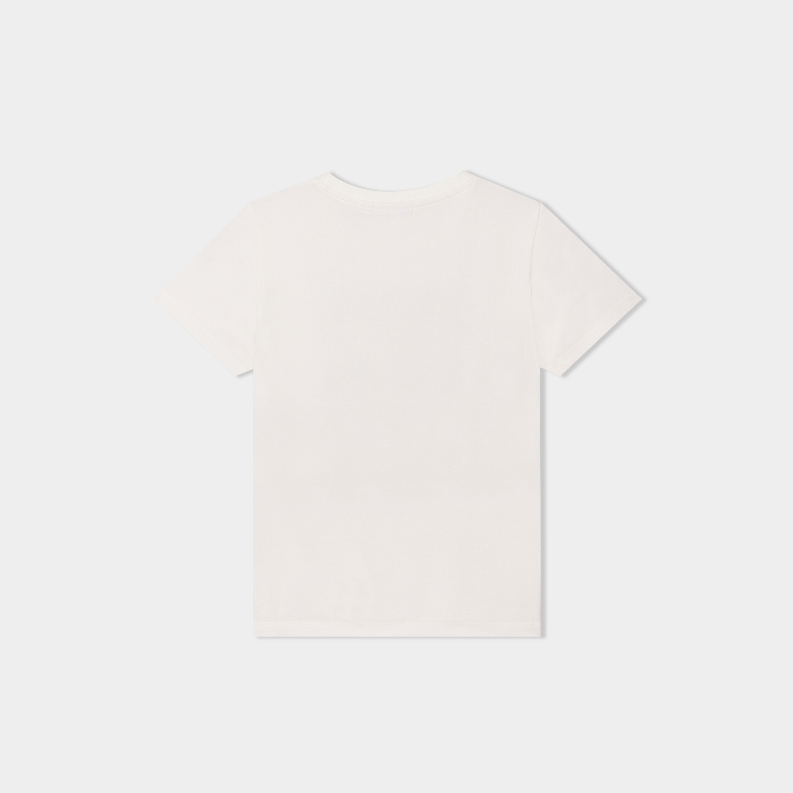 t shirt col rond manches courtes pokemon orange fluo garcon T-shirt col rond manches courtes Pokémon orange fluo garçon