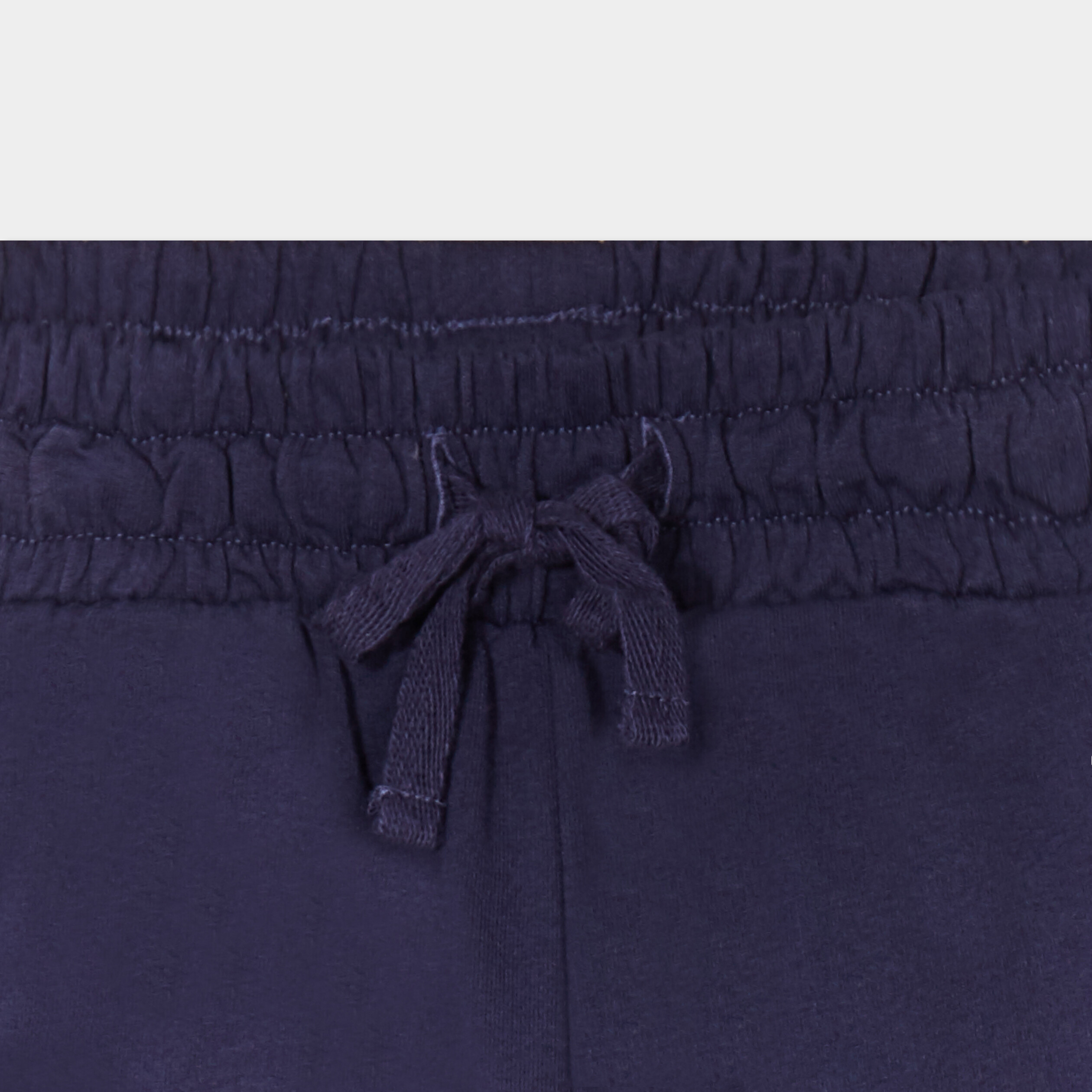 short droit taille elastiquee bleu marine fille Short droit taille élastiquée bleu marine fille