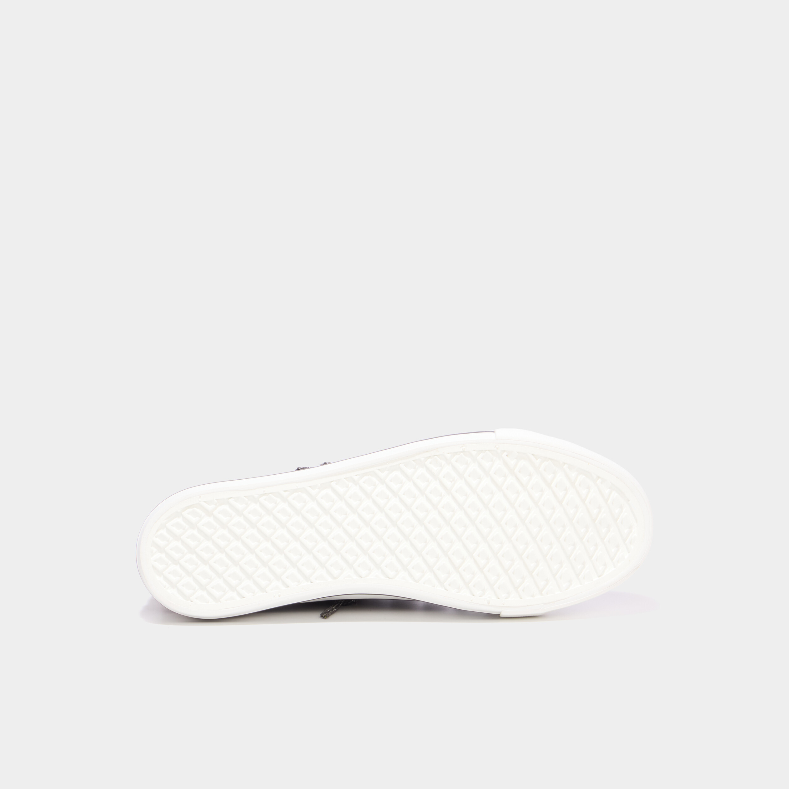 Tennis en toile &agrave; plateforme vert kaki femme