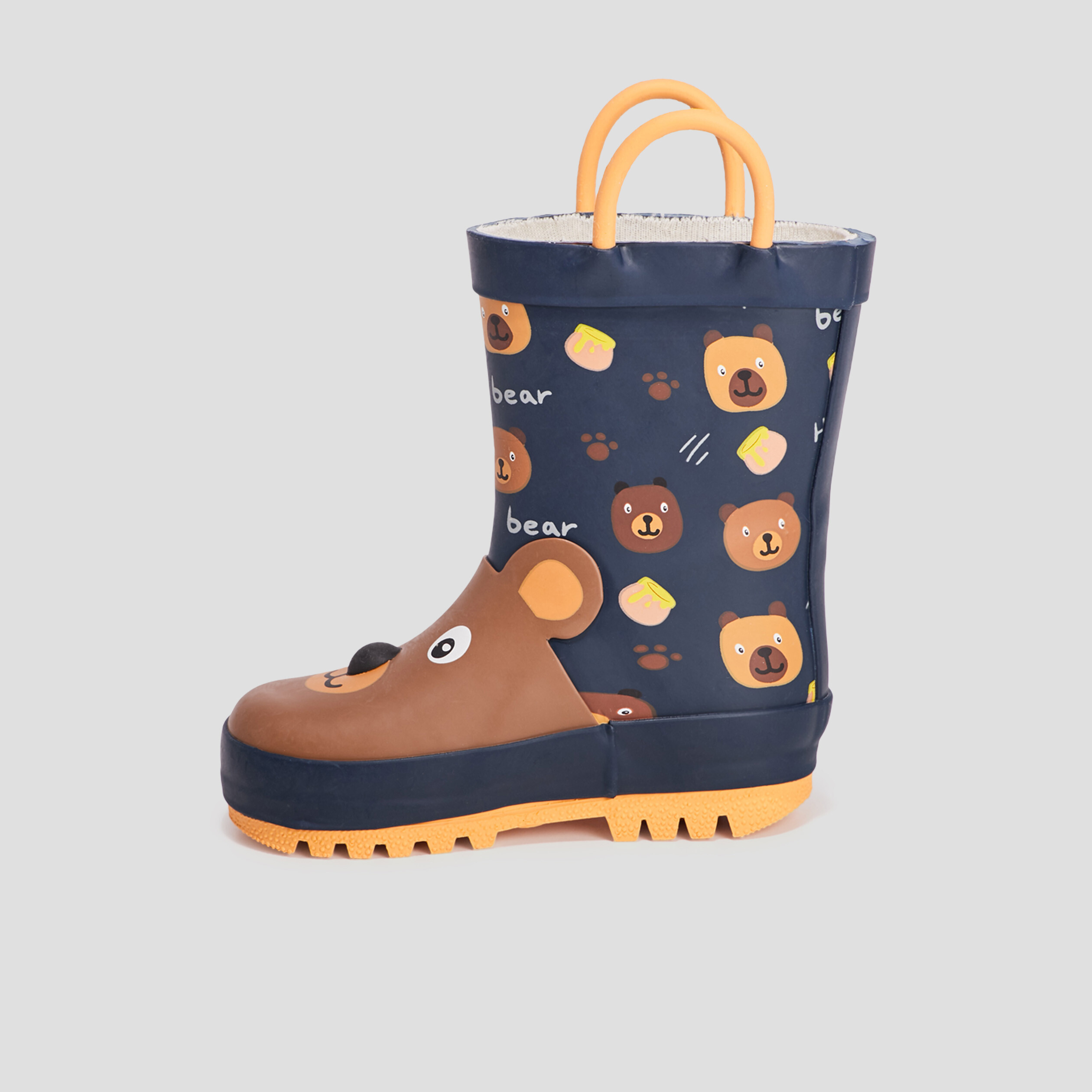 bottes de pluie bleu marine bebeg Bottes de pluie bleu marine bébé garçon