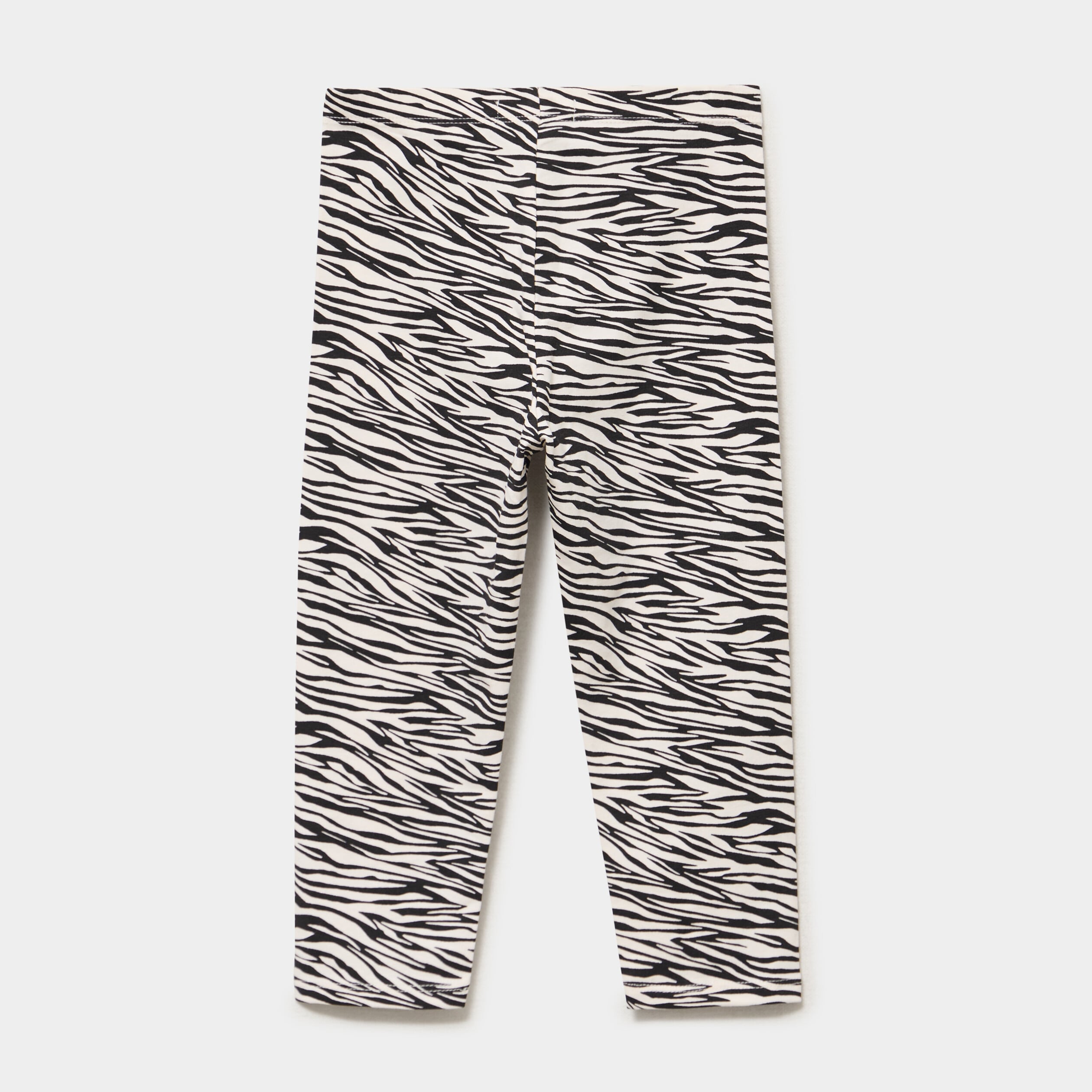 Legging 3/4 &eacute;lastiqu&eacute; coton ecru fille