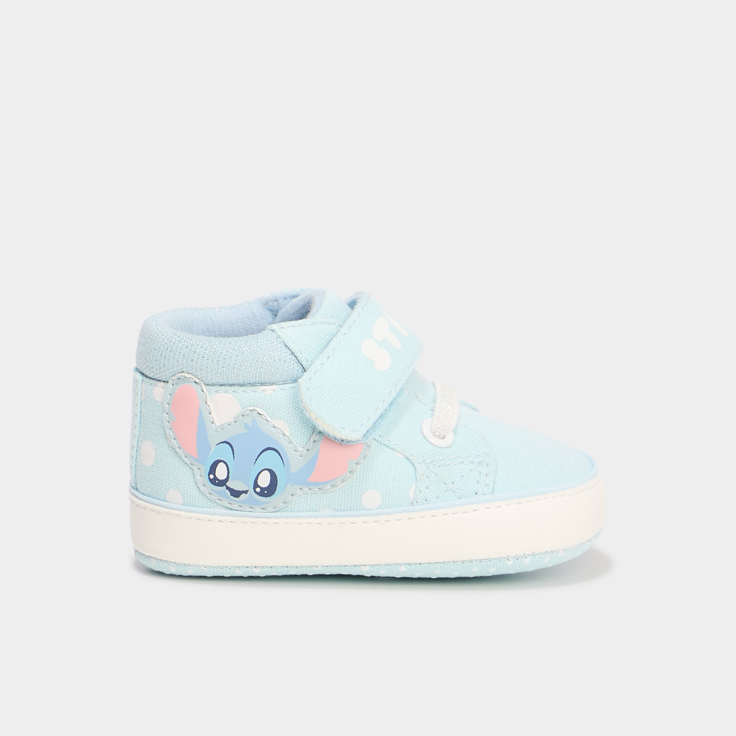 Bottons &agrave; scratchs Stitch bleu b&eacute;b&eacute; gar&ccedil;on
