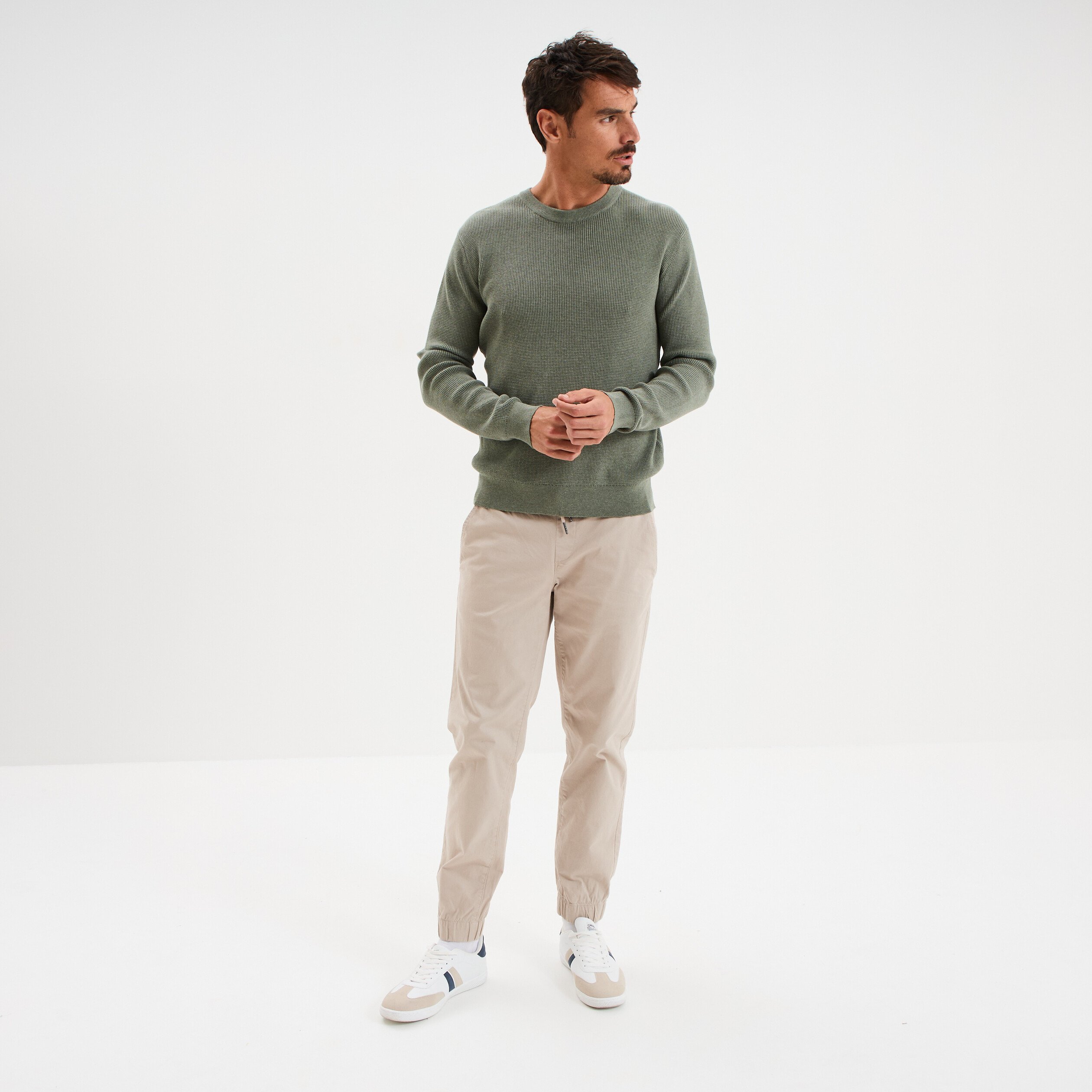 pantalon jogpant gris clair homme Pantalon jogpant gris clair homme
