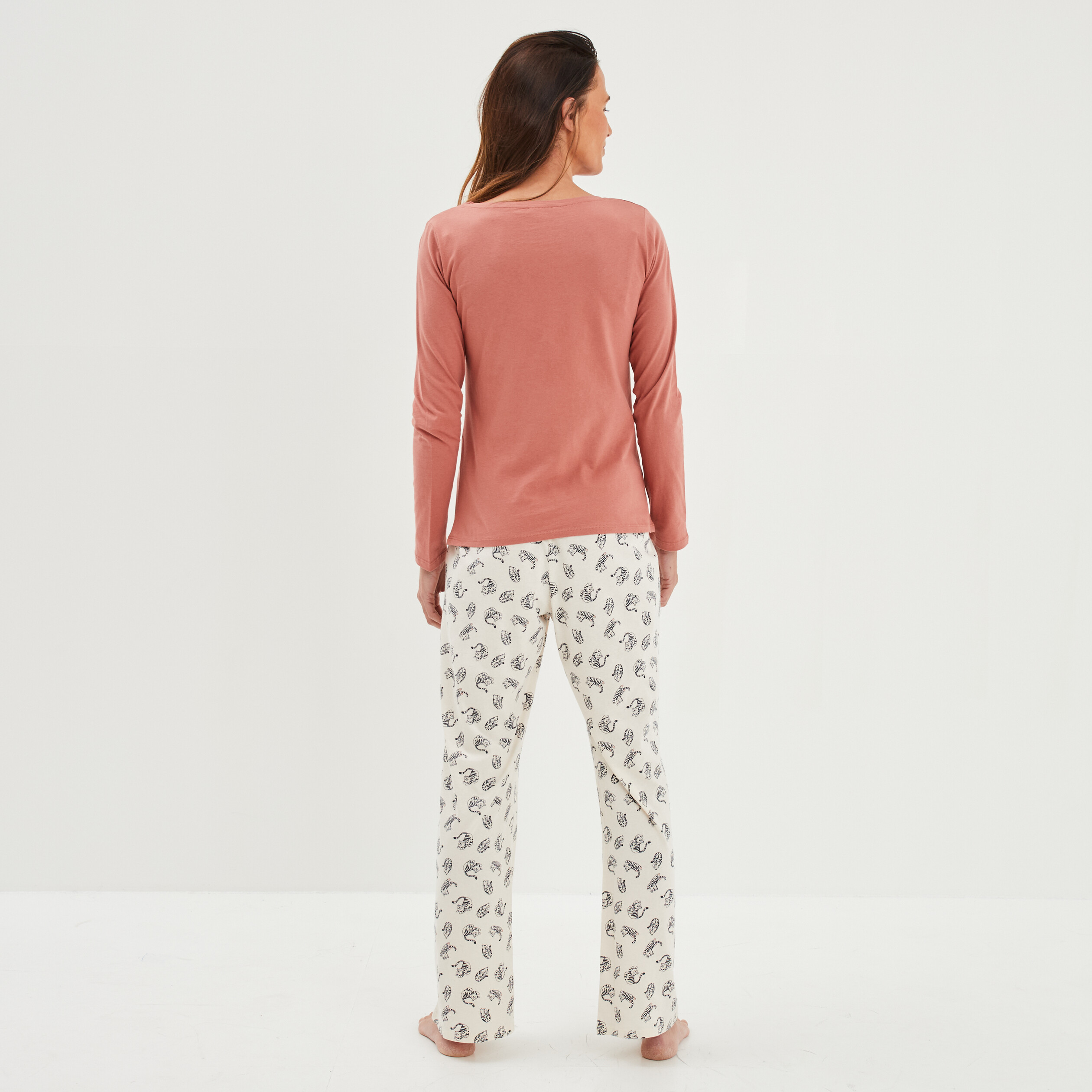 MIVY Pijama Femme,Ensembles De Pyjama pour Femme 2 Pièces Vintage