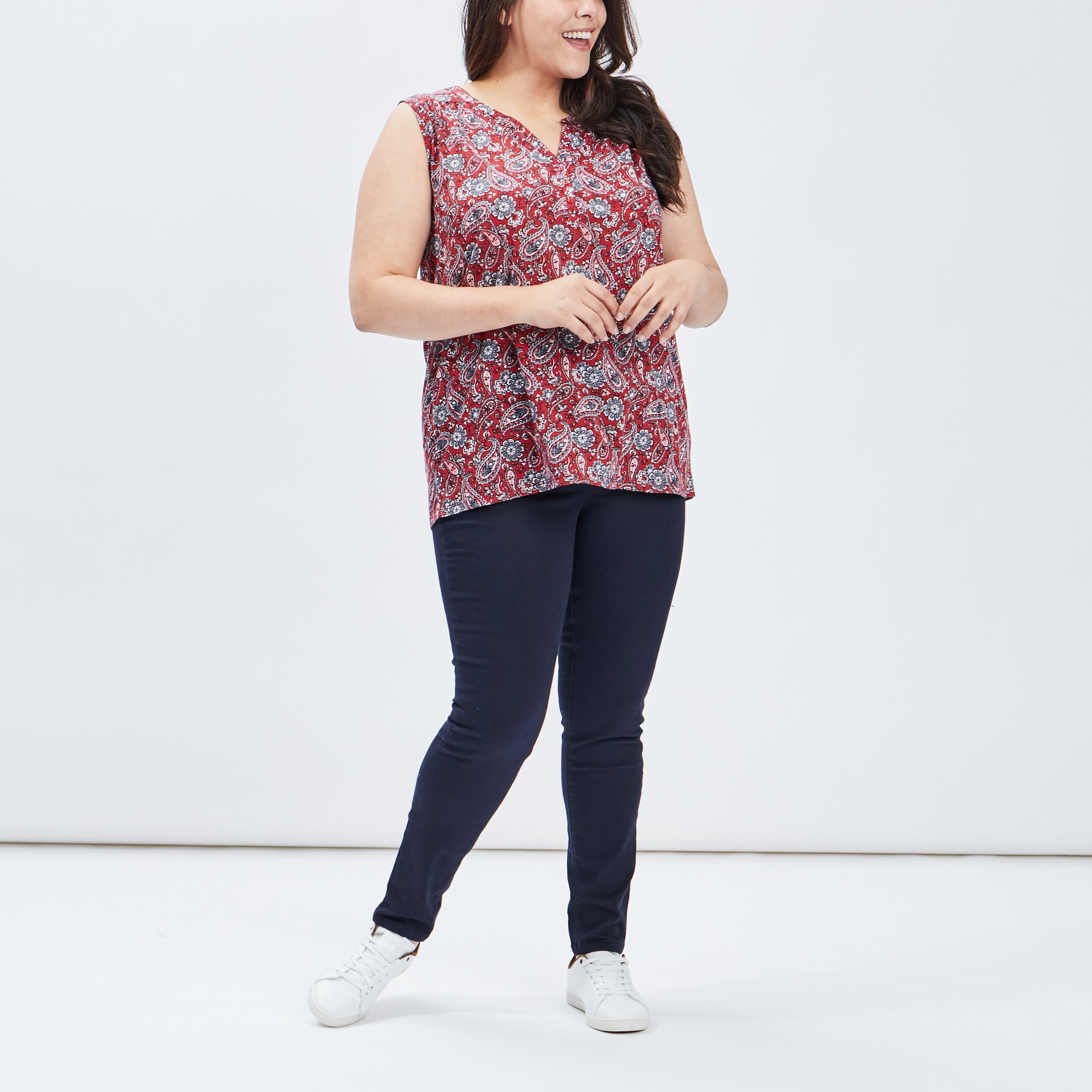 jeggings bleu marine femmegt Jeggings bleu marine femme grande taille