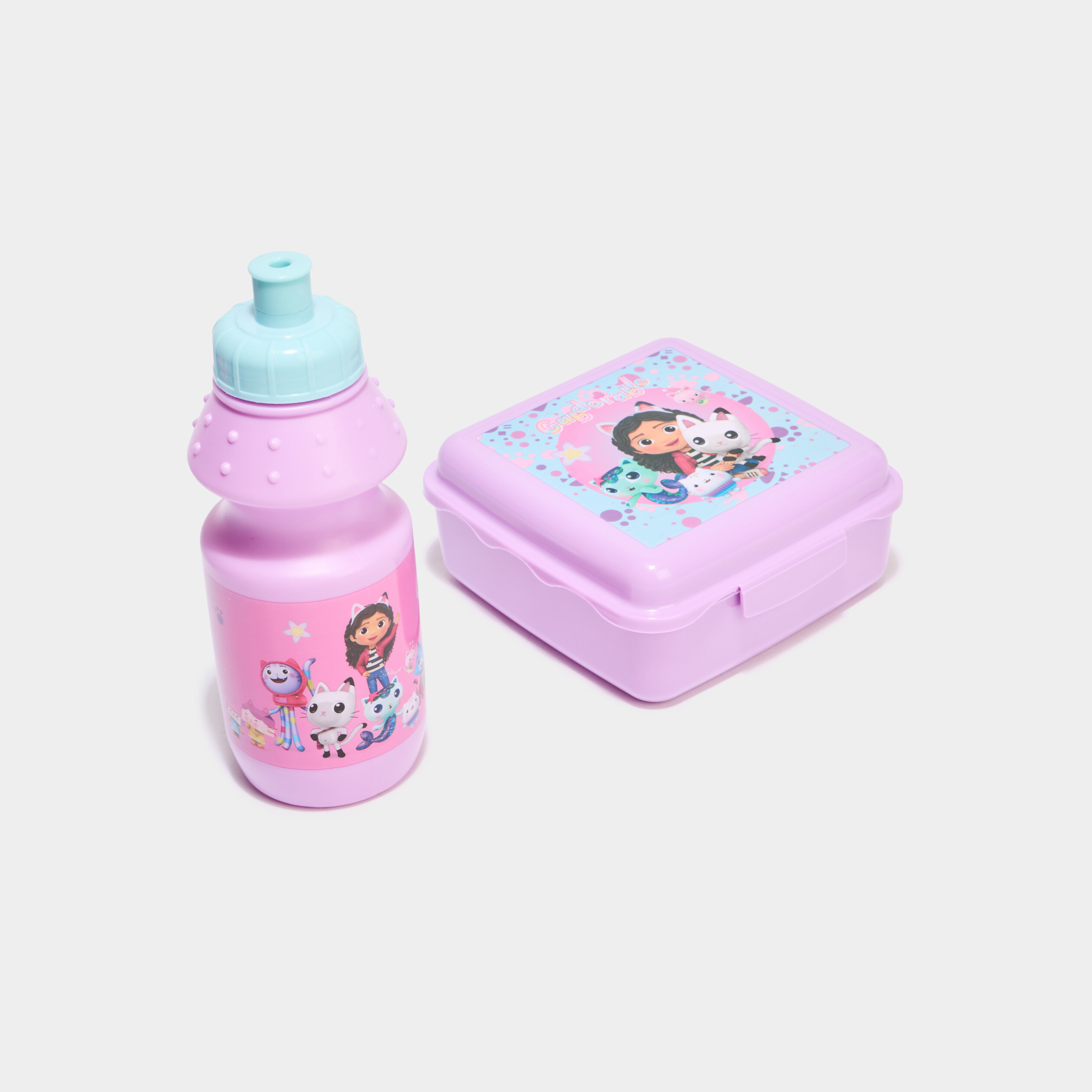 Sac lunchbox gourde Gabby maison magique multicolore fille