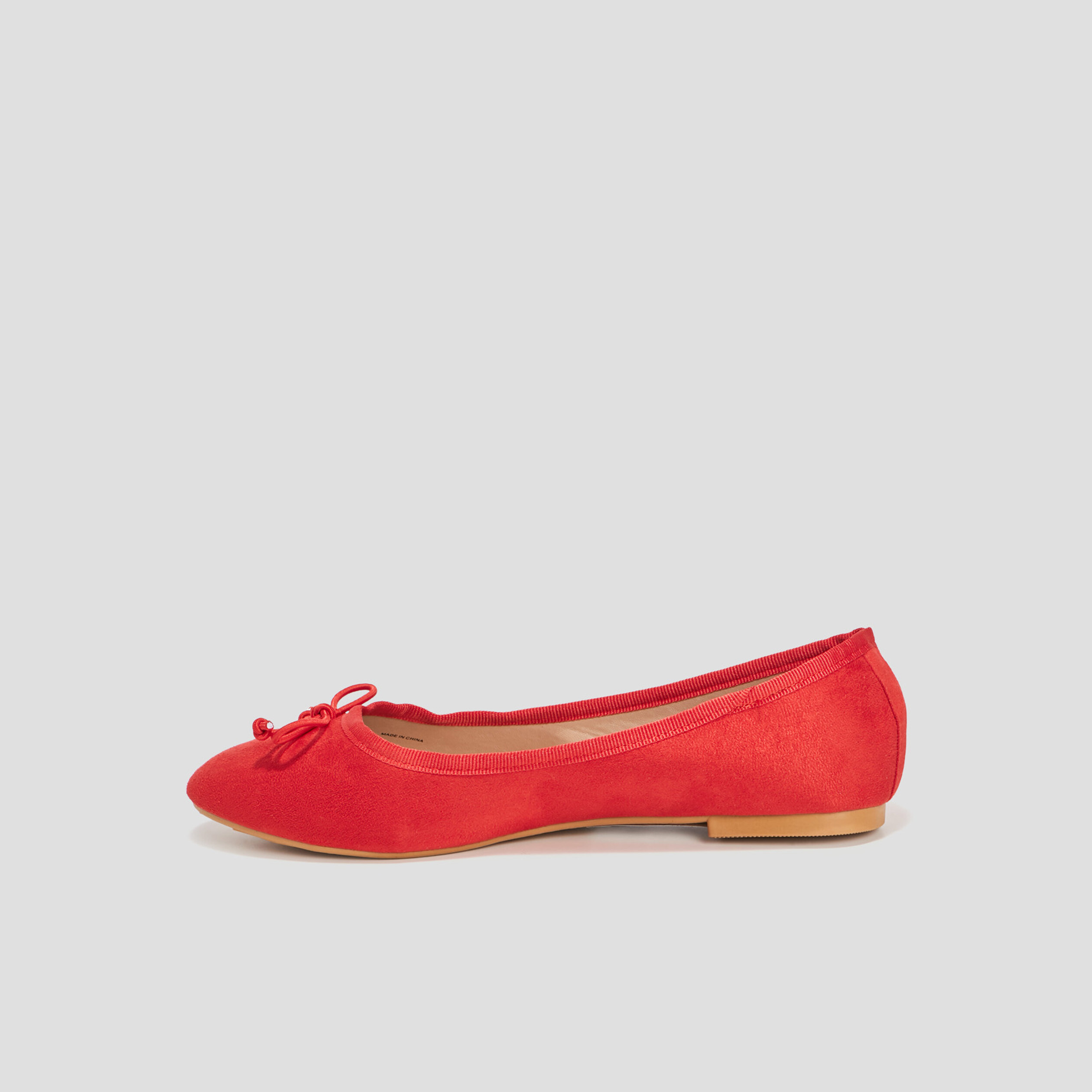 ballerines avec noeuds rouge femme Ballerines avec noeuds rouge femme