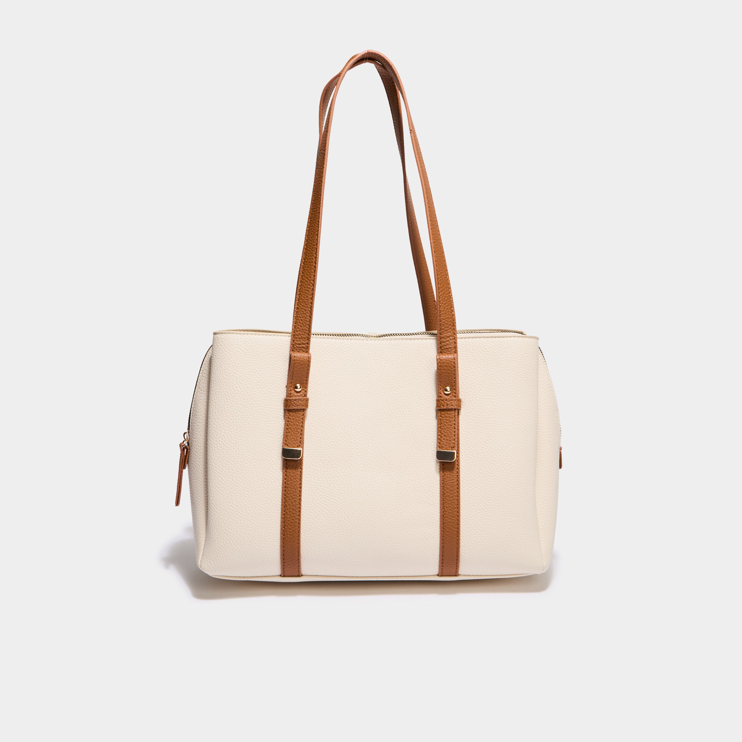 sac porte epaule ivoire femme Sac porté-épaule ivoire femme