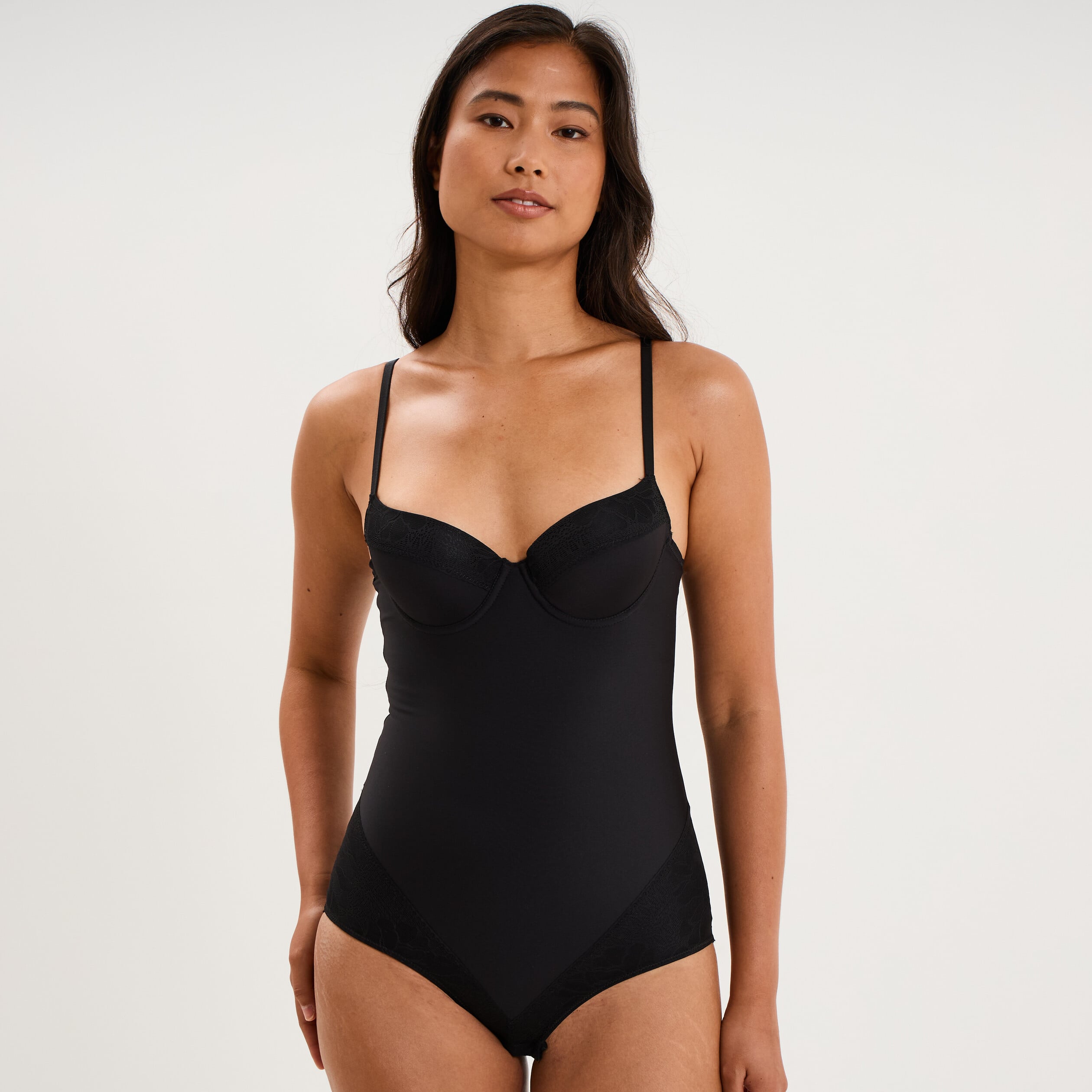 Body gainant noir femme