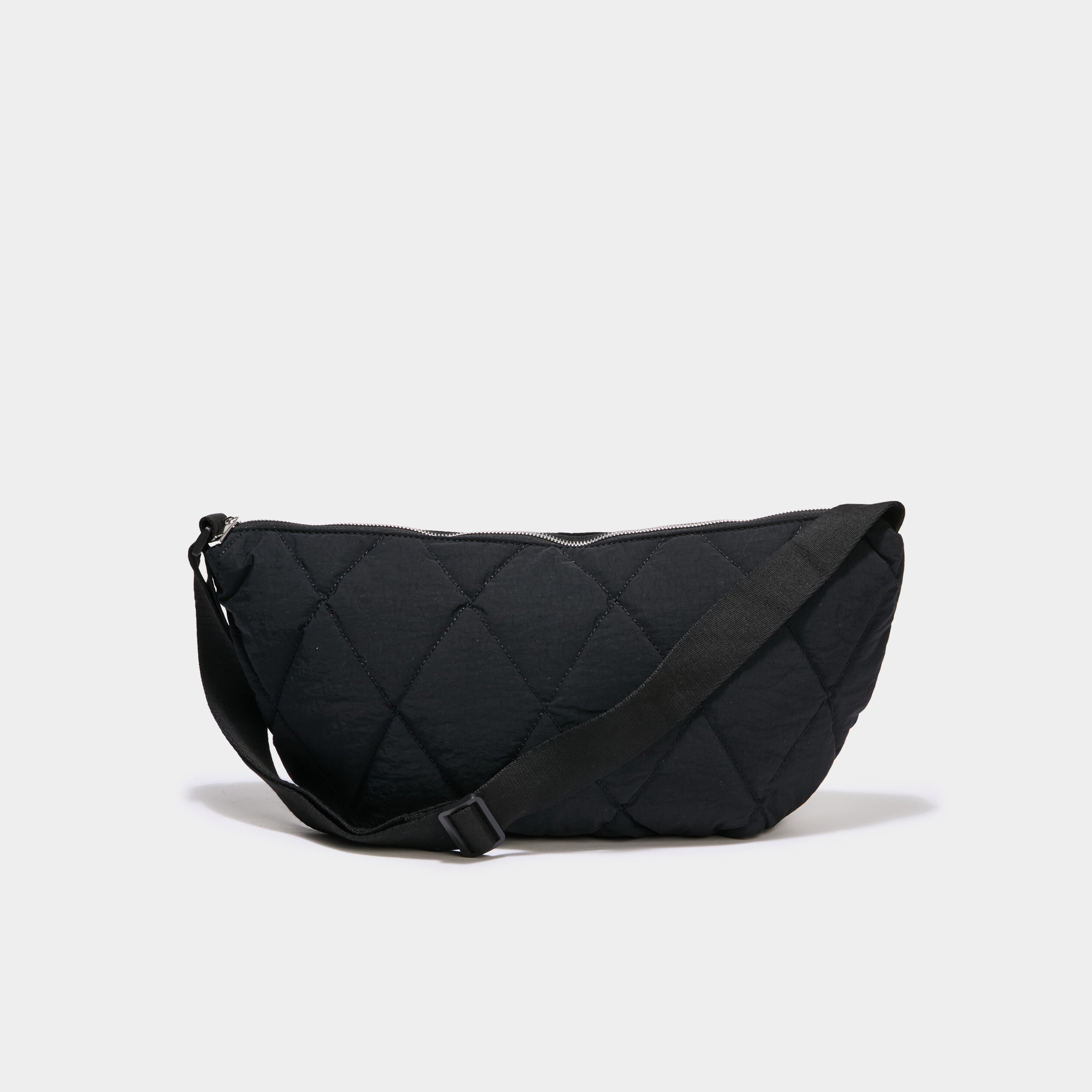 sac banane matelasse noir femme Sac banane matelassé noir femme