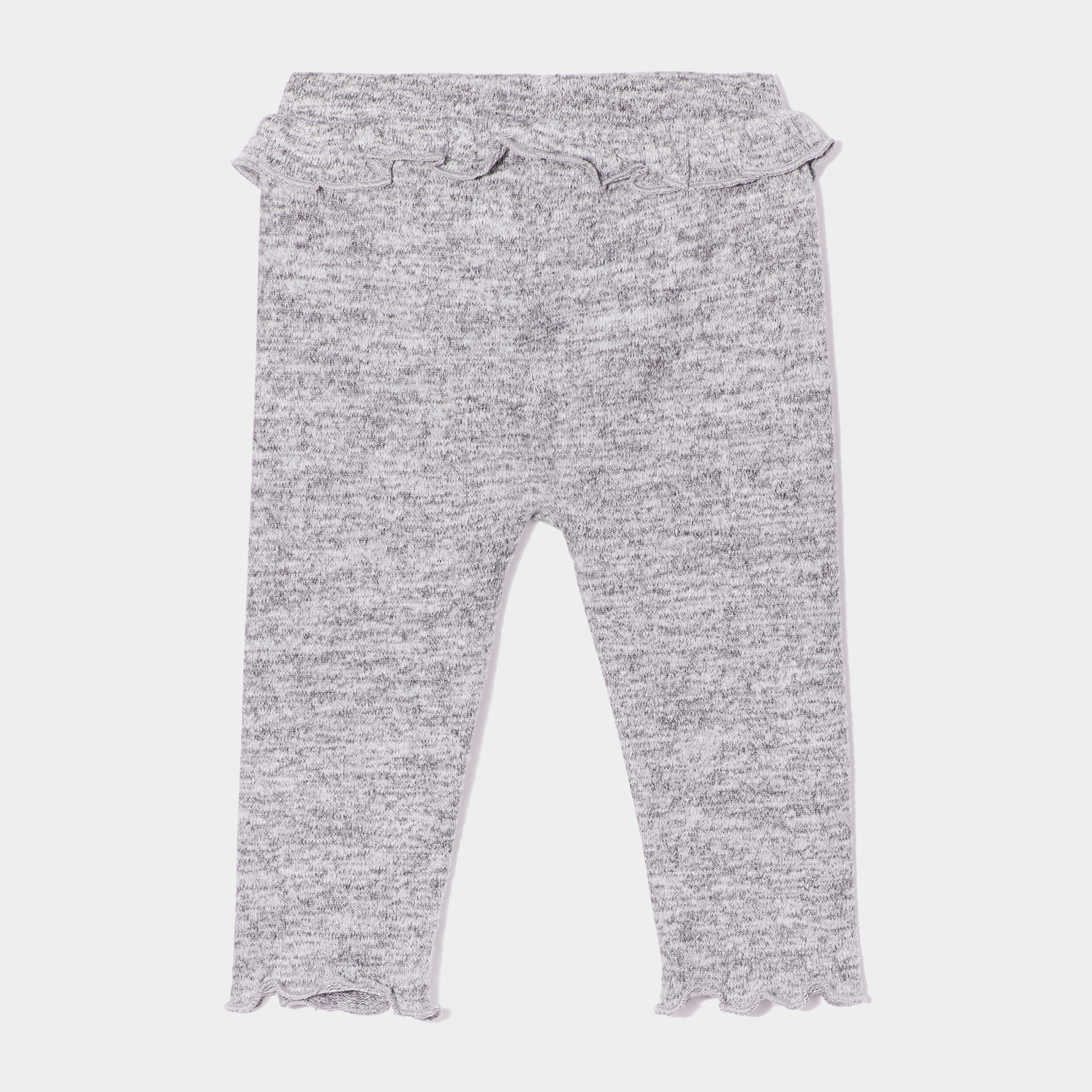 legging avec volants gris bebef Legging avec volants gris bébé fille