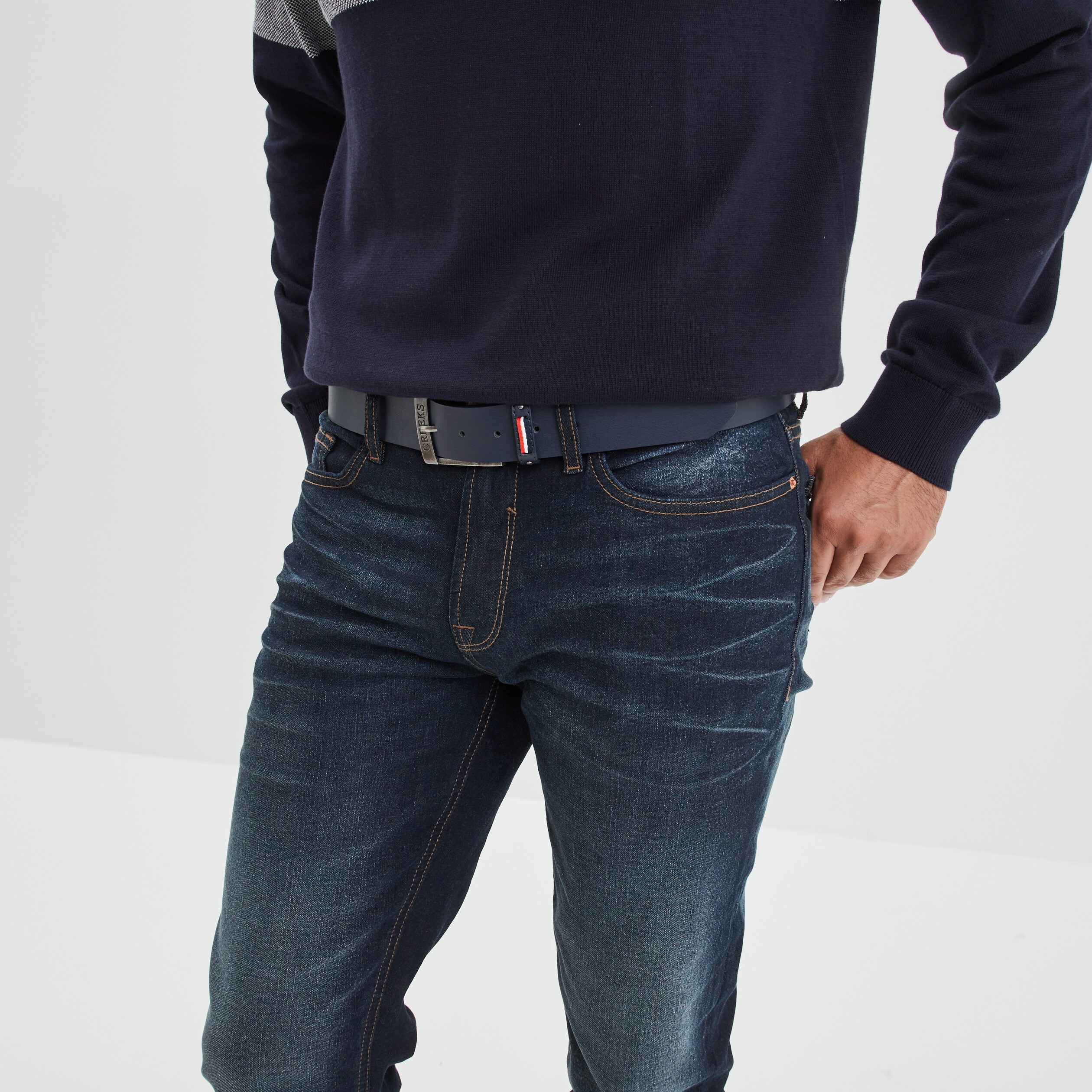 ceinture creeks bleu marine homme Ceinture Creeks bleu marine homme
